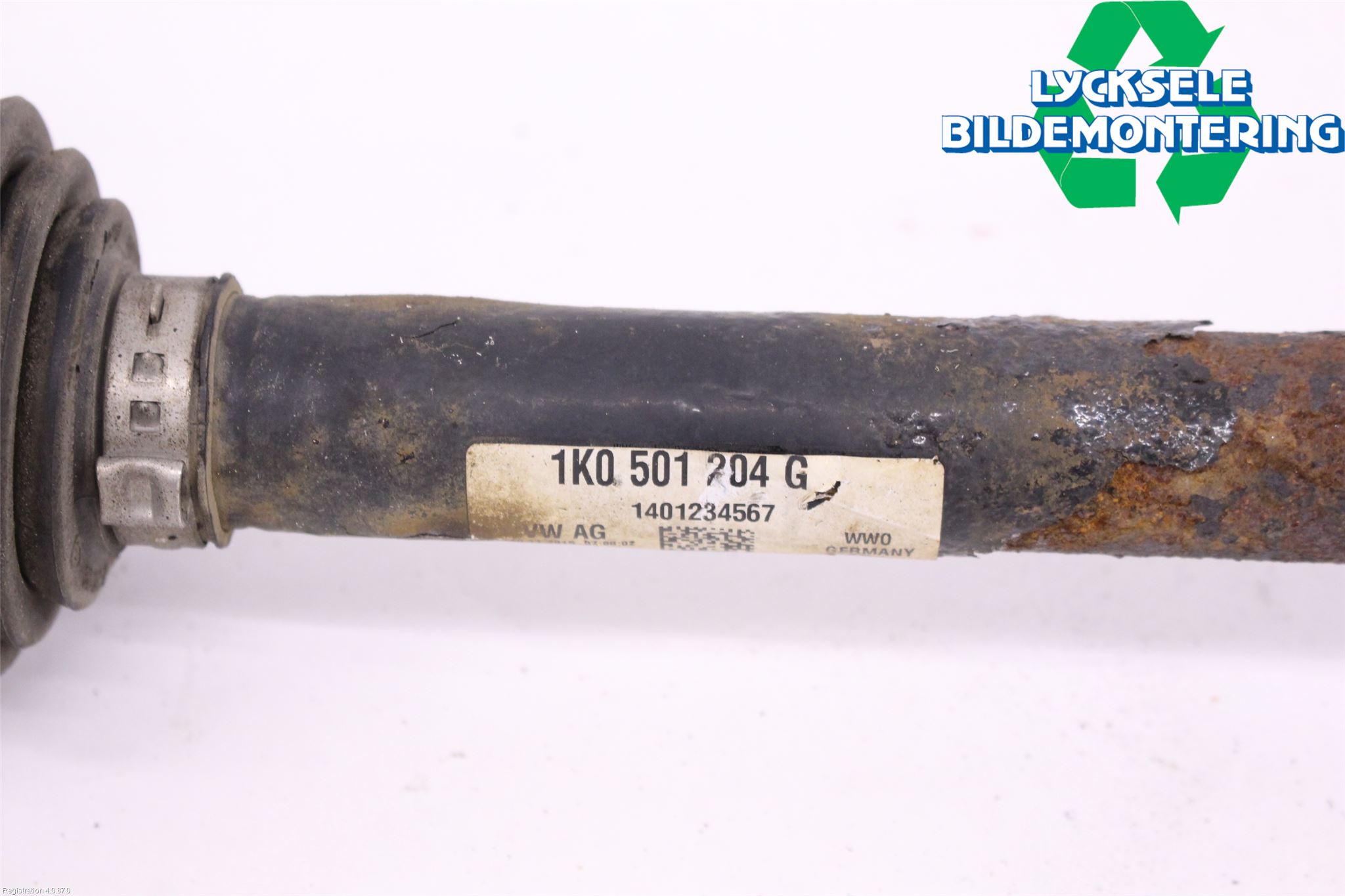 Skoda YETI Drivaxel Bak Höger