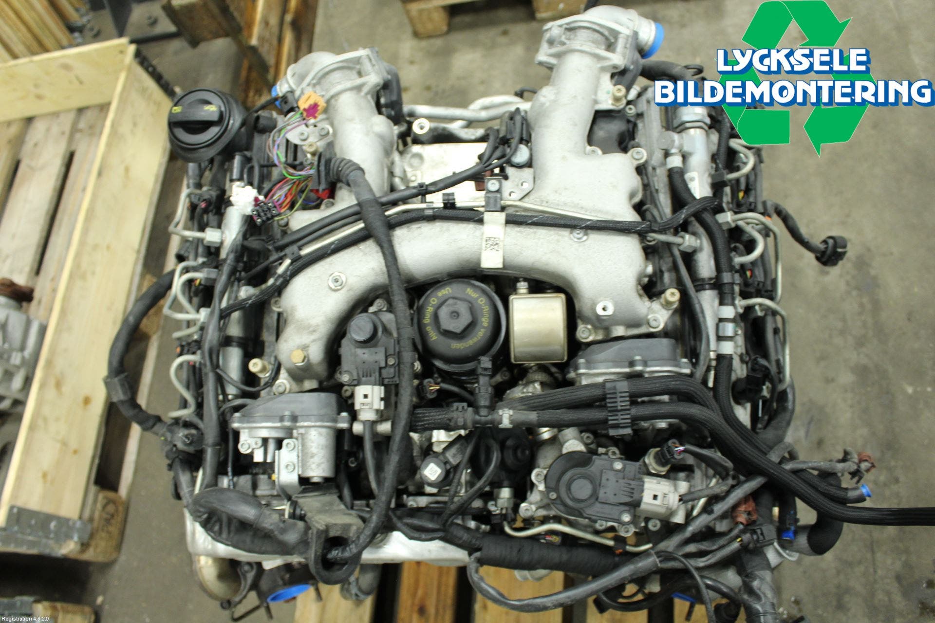 Volkswagen VW TOUAREG 7P 11-18 Motor Diesel