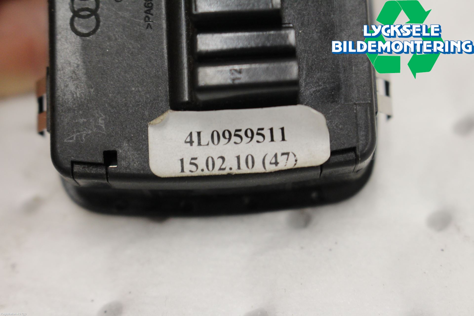 Audi Q7/SQ7 Strömställare Nivåreglering