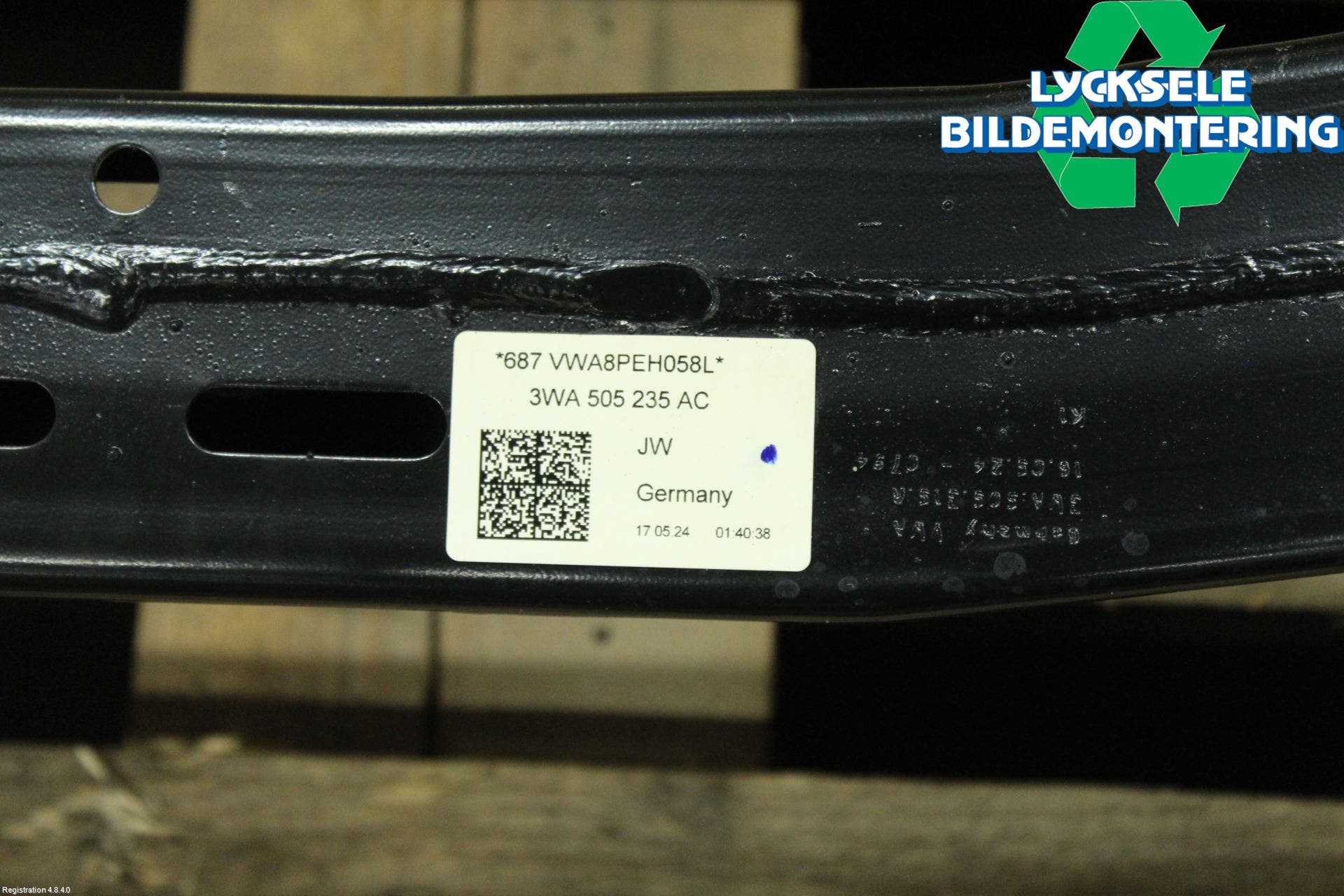 Alfa VW TIGUAN 24- Bakaxelbalk