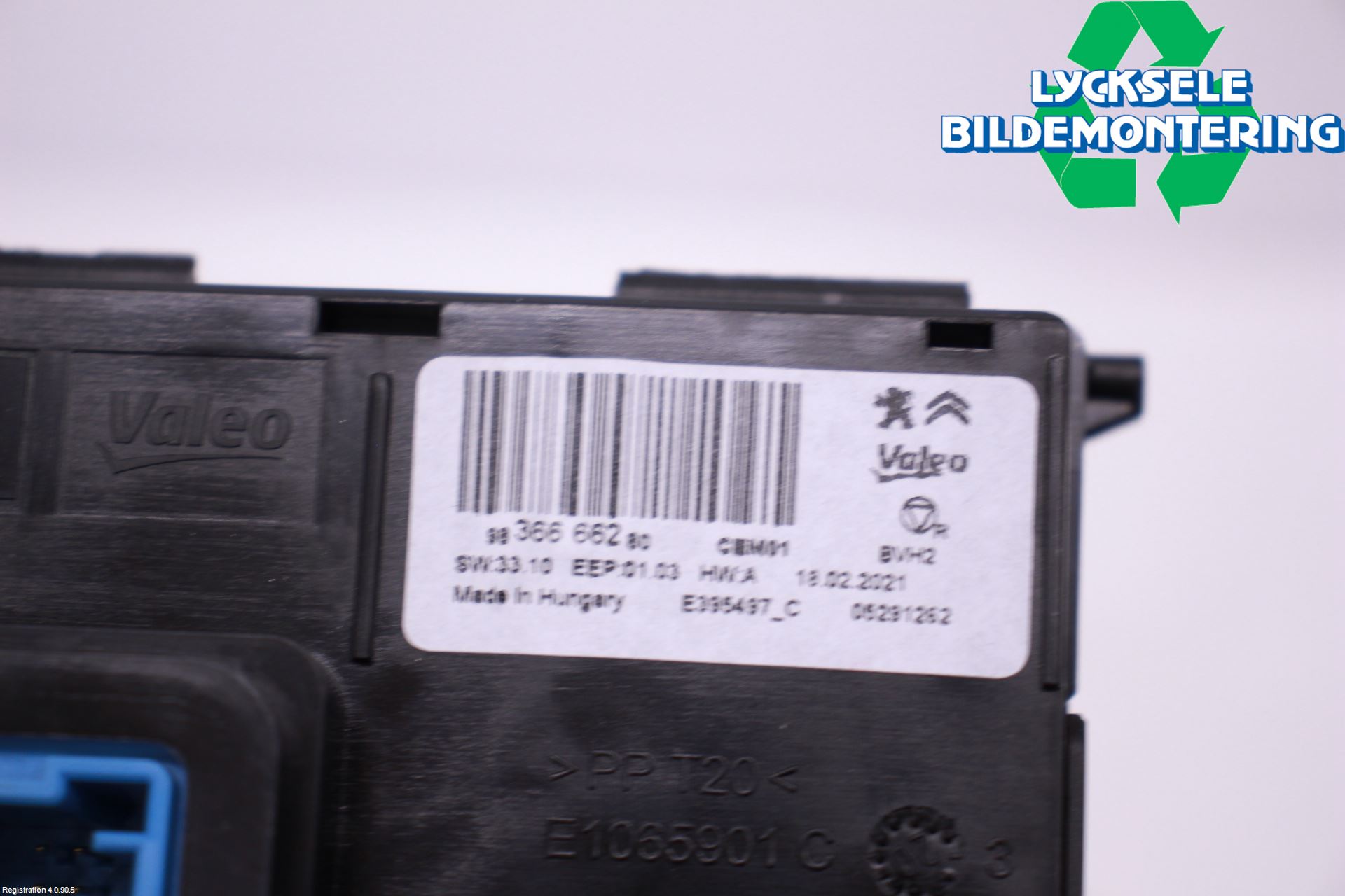 Peugeot 3008 17-24 Styrenhet CupEvärme