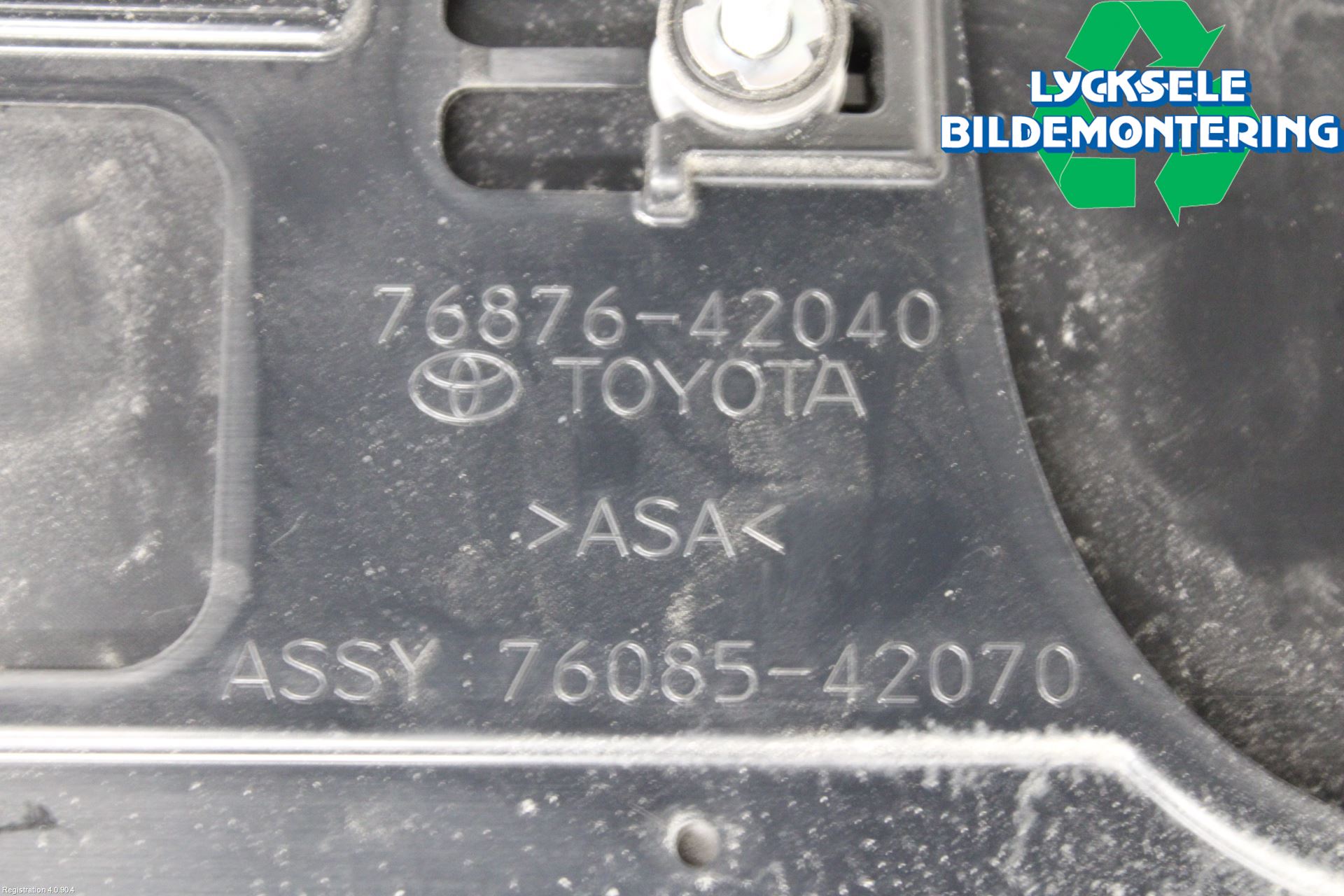 Toyota RAV4 19- Spoiler Baklucka