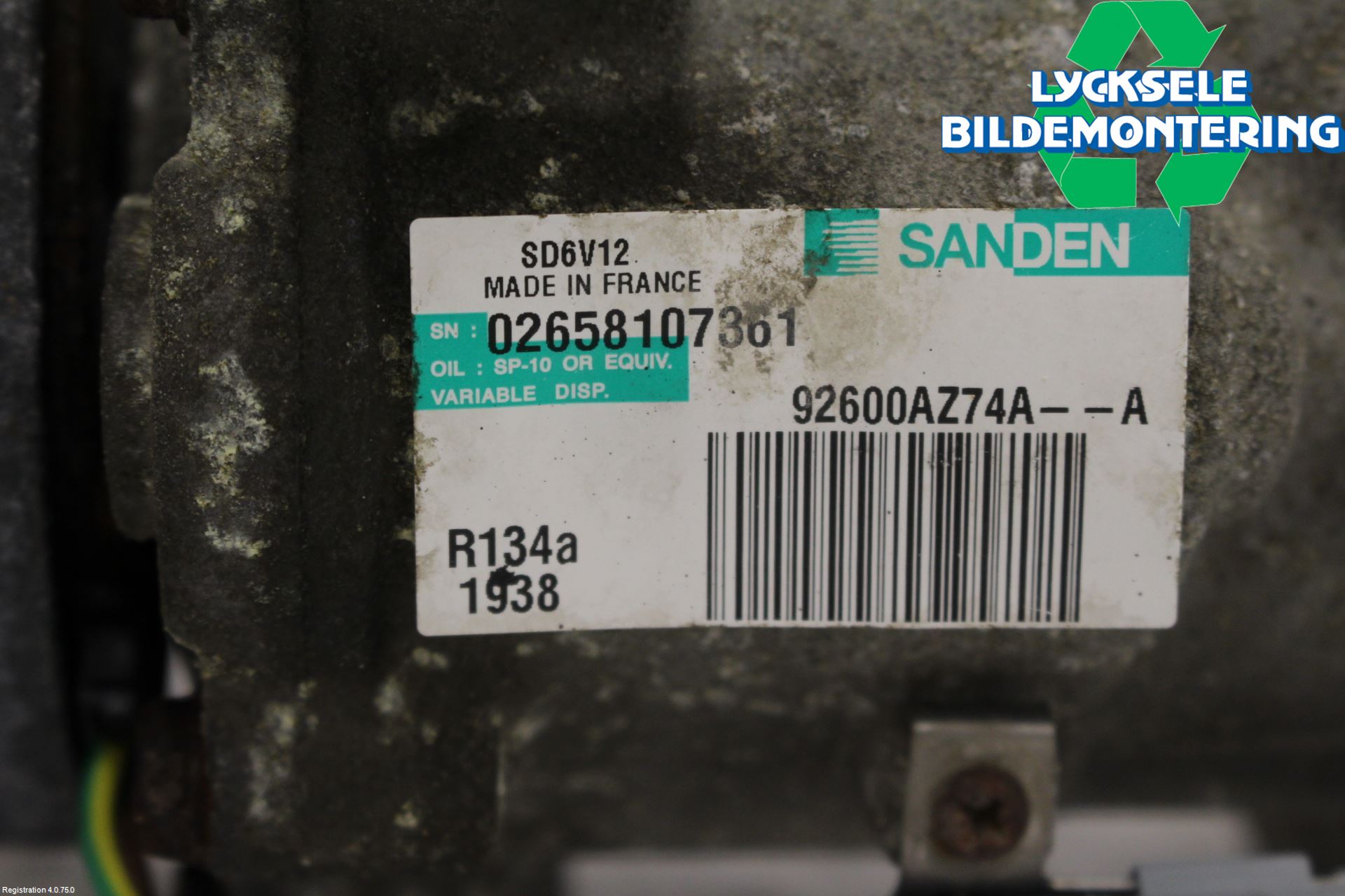 Nissan NV200/NV200 COMBI Ac Kompressor