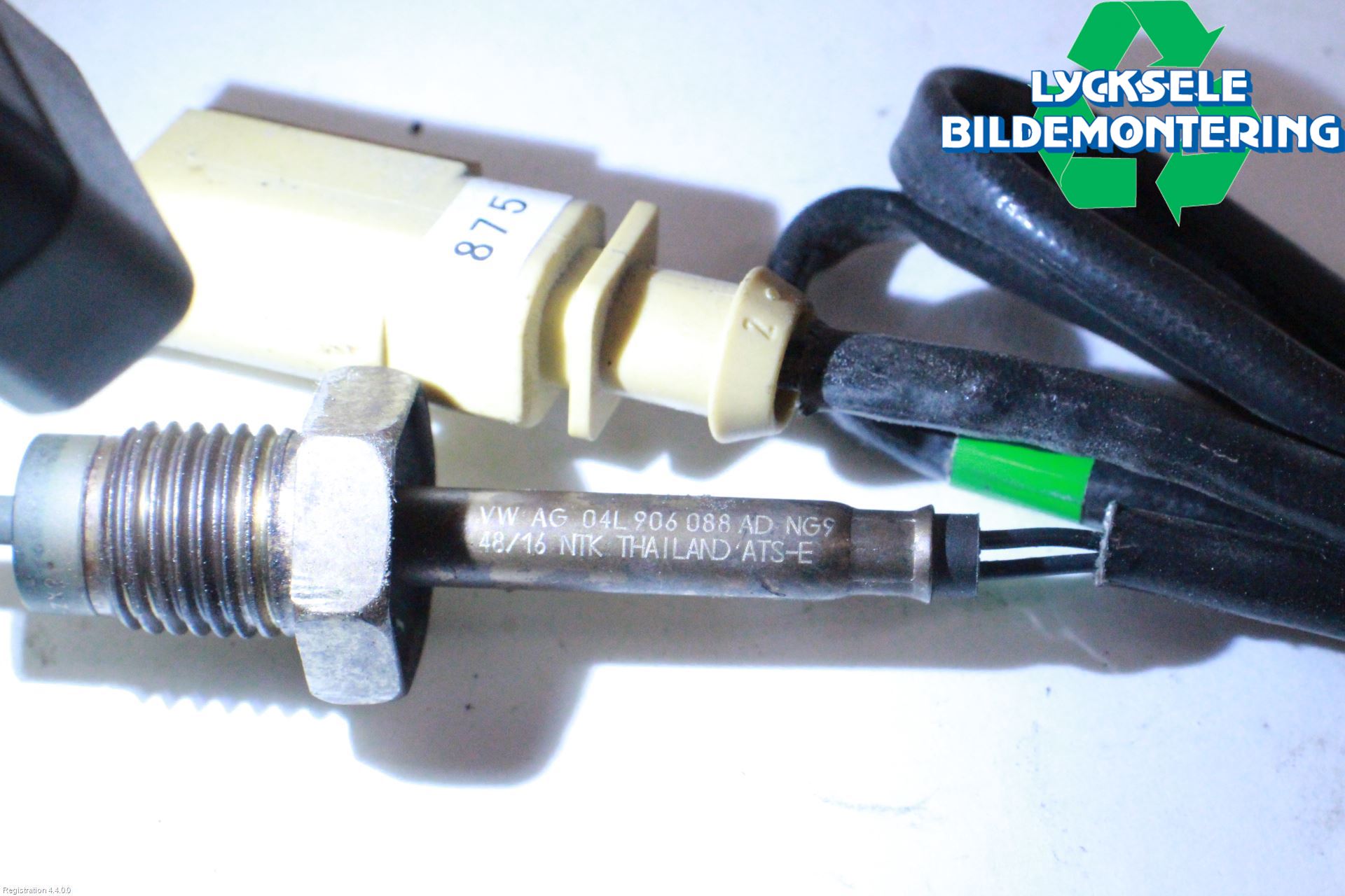 Audi Q2/SQ2 17- Givare Temp-Tryck Avgas