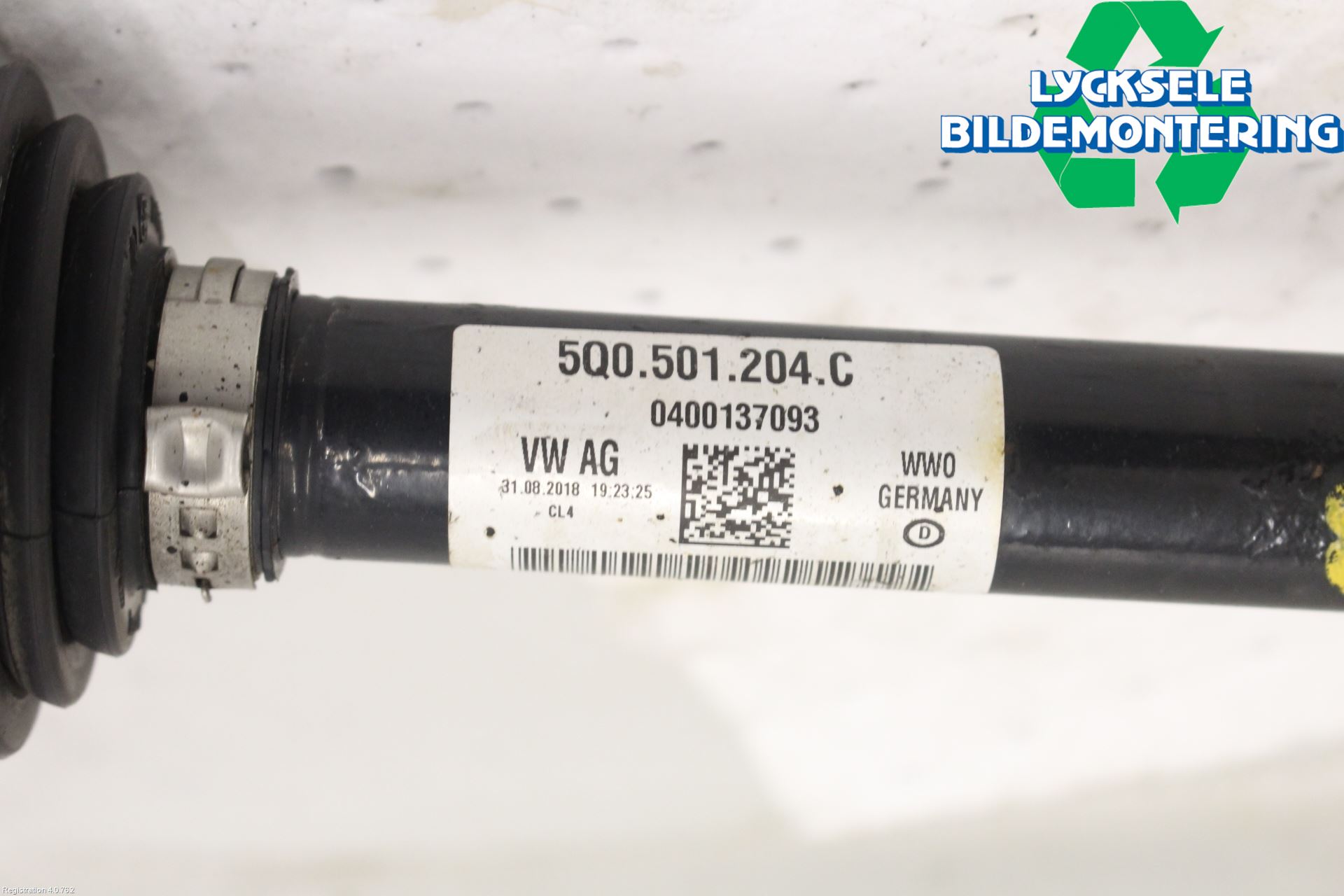 Skoda OCTAVIA (5E) 13-20 Drivaxel Bak Höger