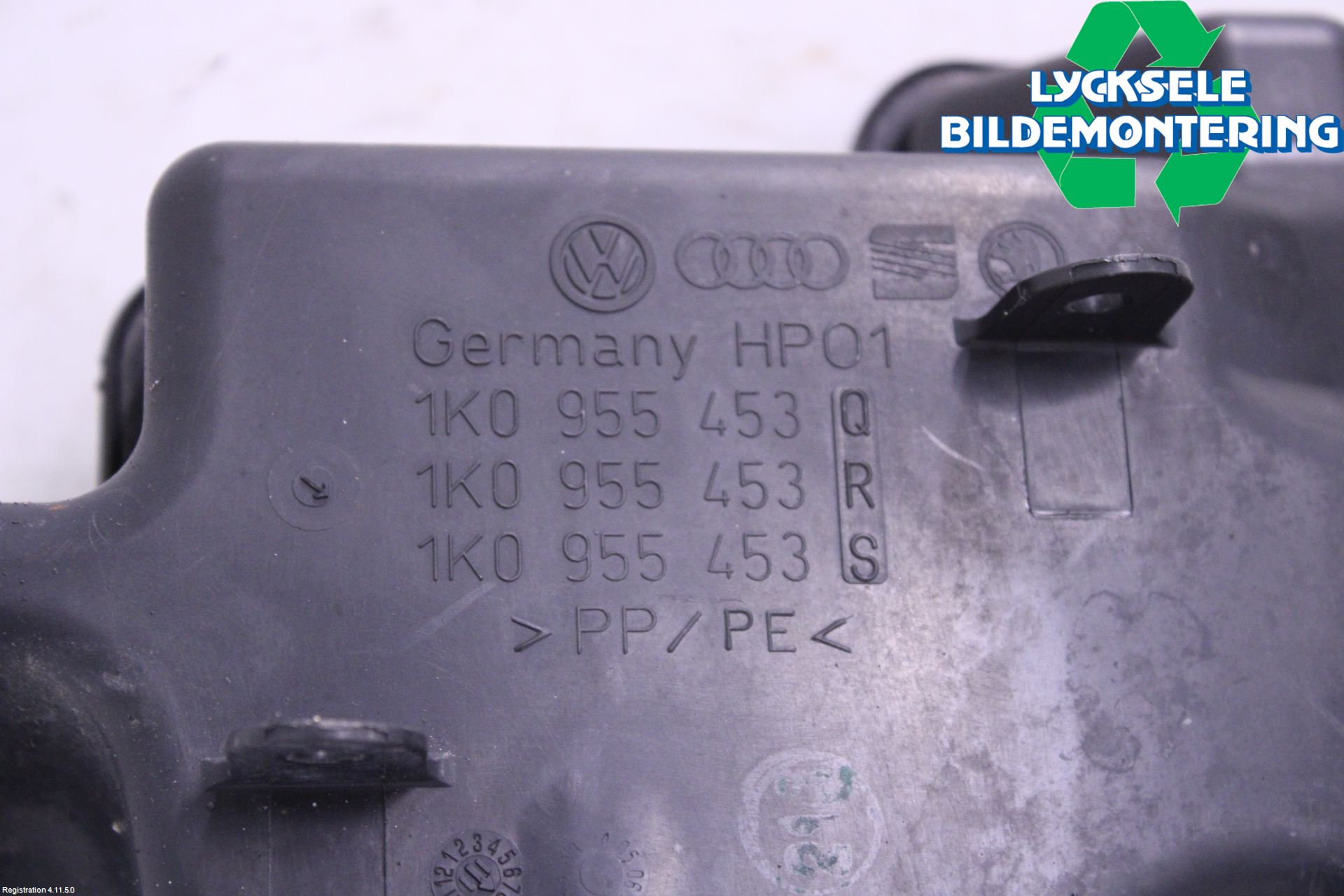Volkswagen VW GOLF VI 09-13 Spolartank Vindruta-Strål