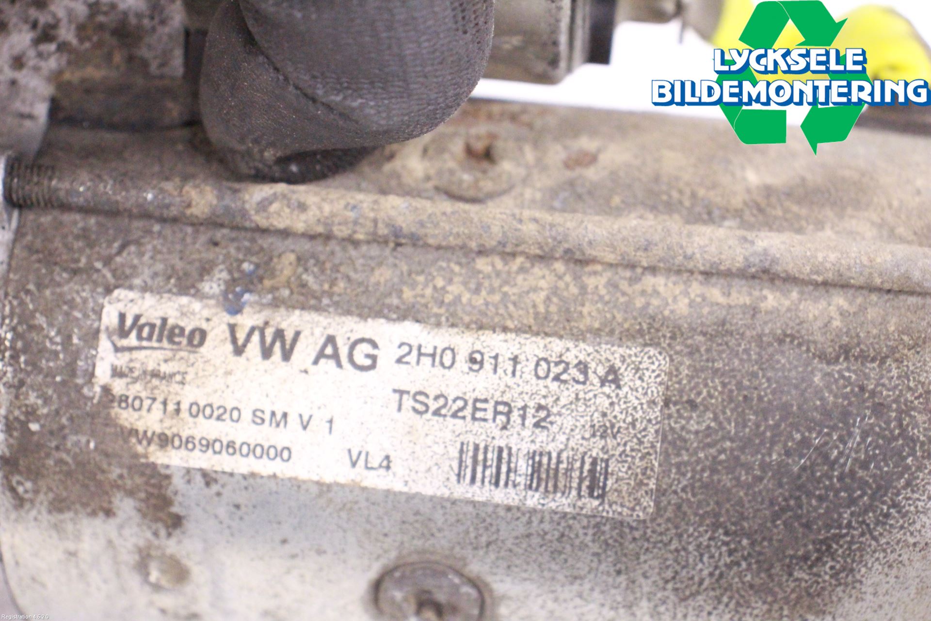 Volkswagen VW AMAROK 2H 10-22 Startmotor Diesel