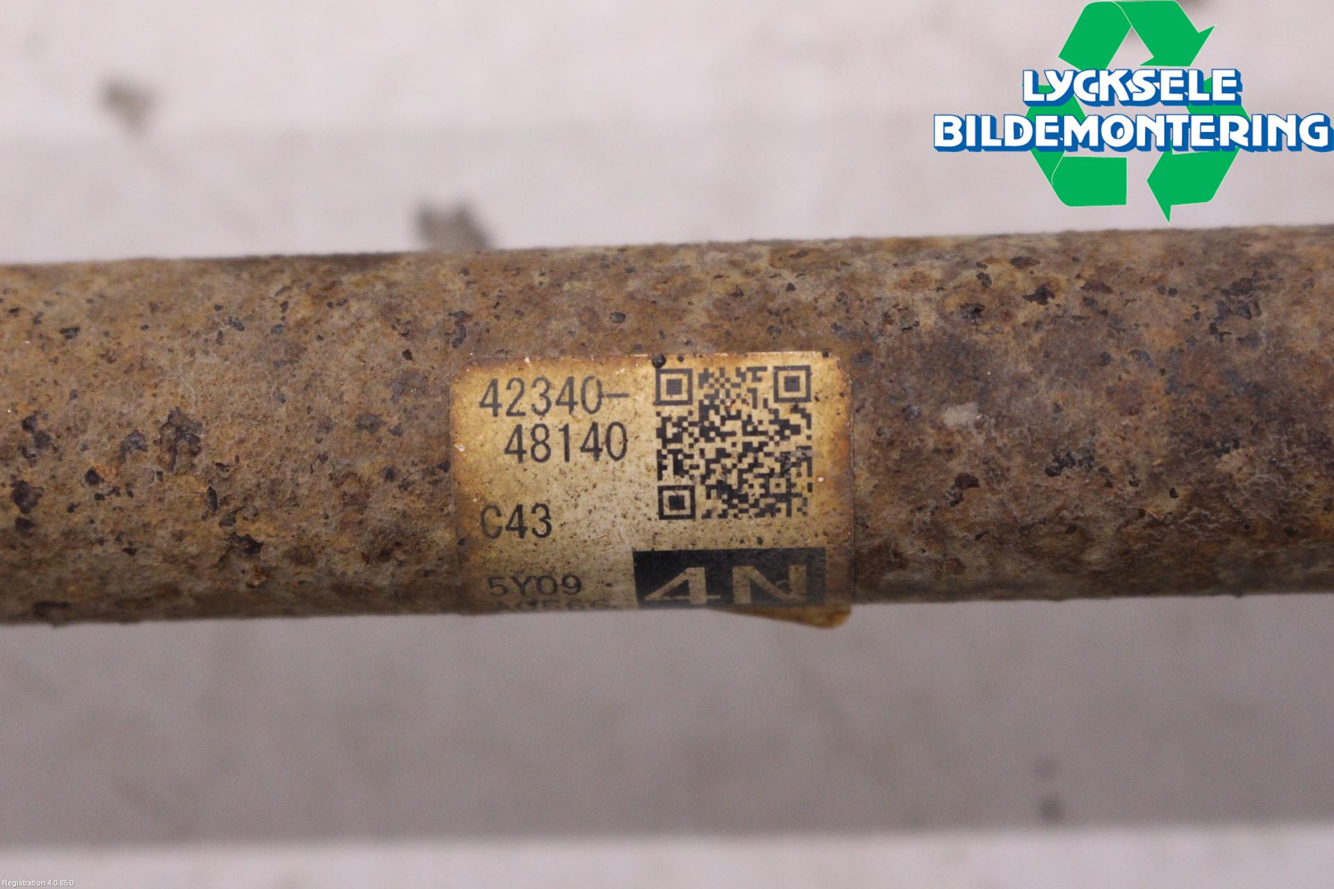 Lexus RX AL20 16-22 Drivaxel Bak Vänster