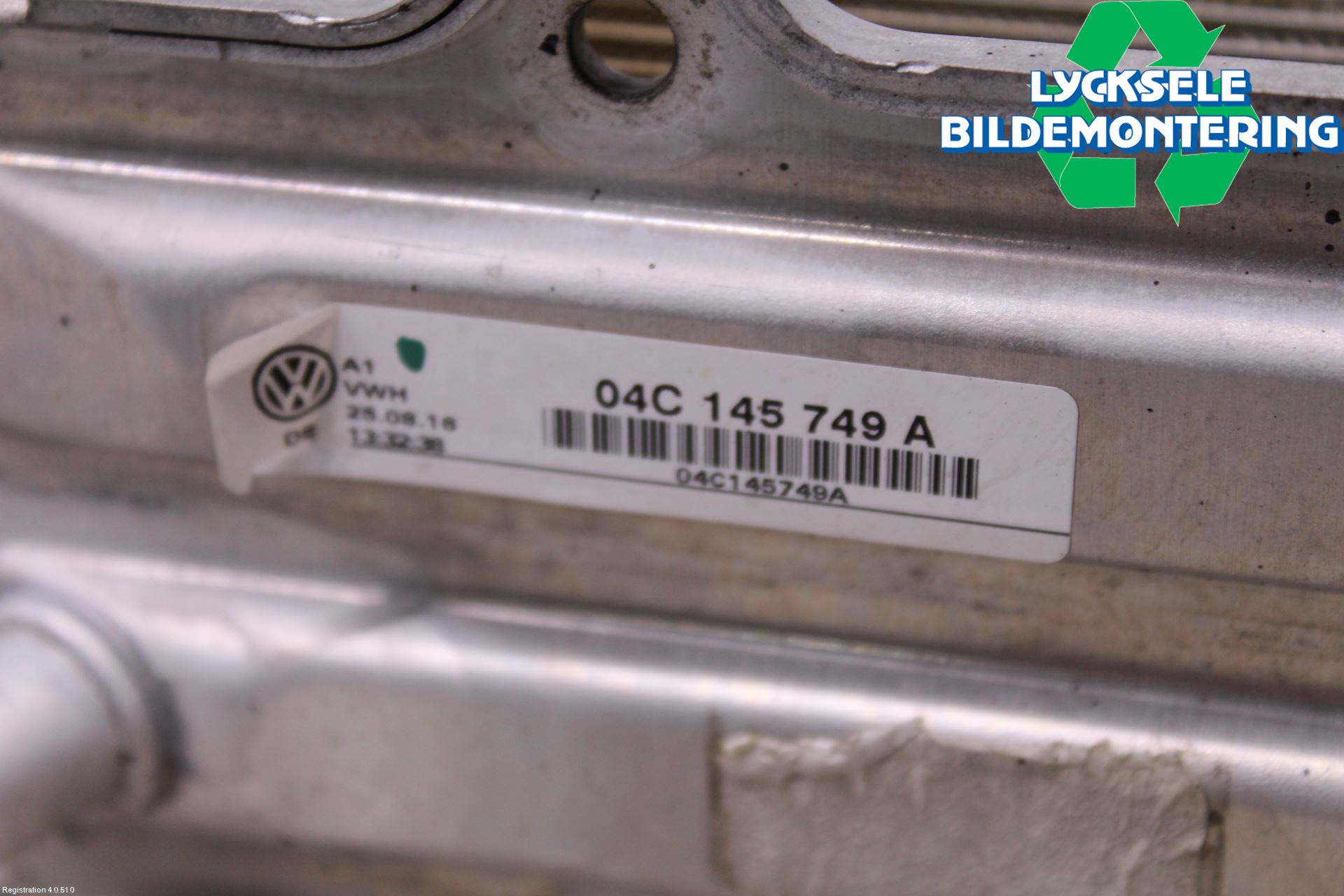 Skoda OCTAVIA (5E) 13-20 Laddluft-Intercooler Kyl