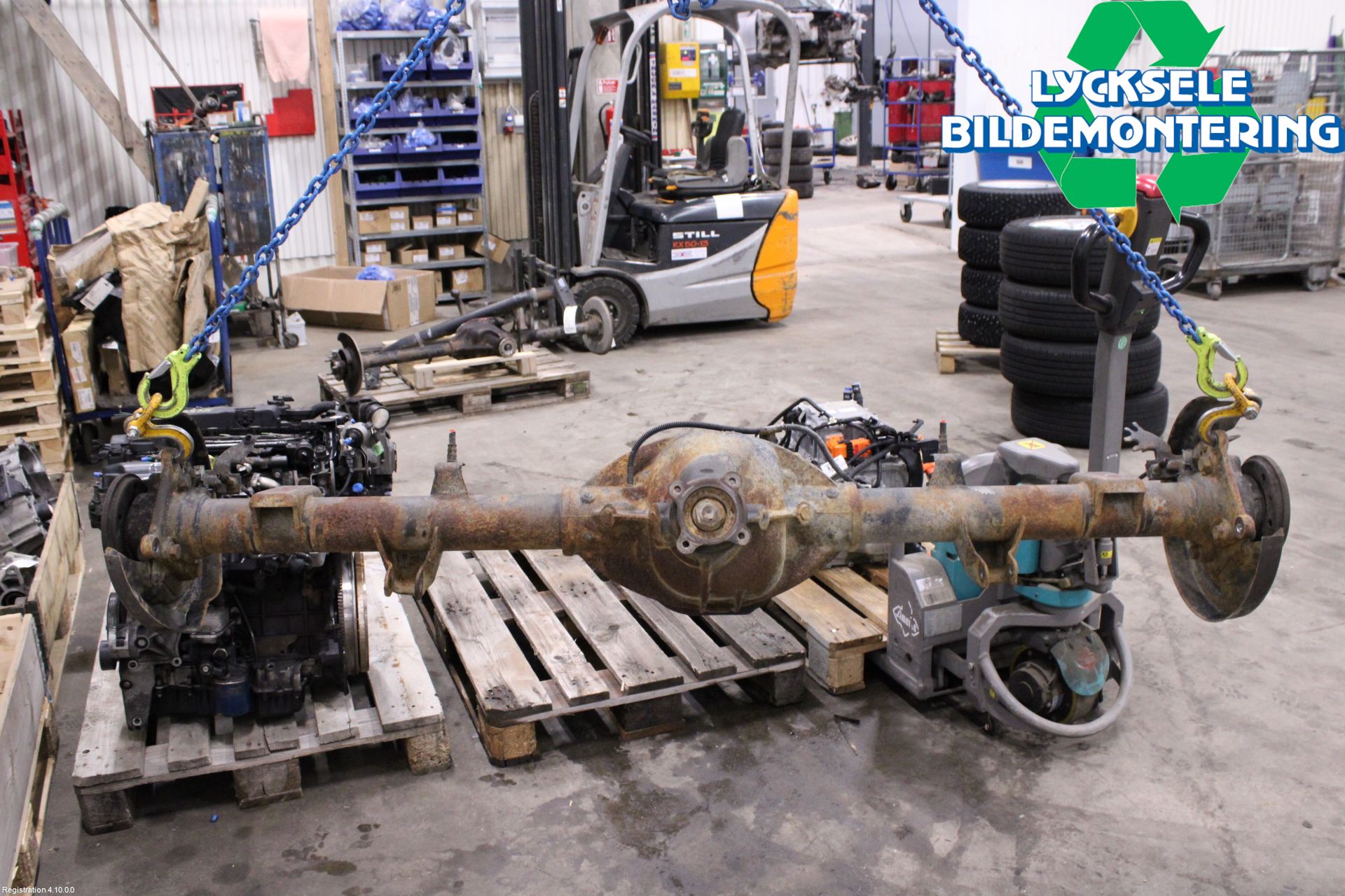 Volkswagen VW AMAROK 2H 10-22 Bakaxel