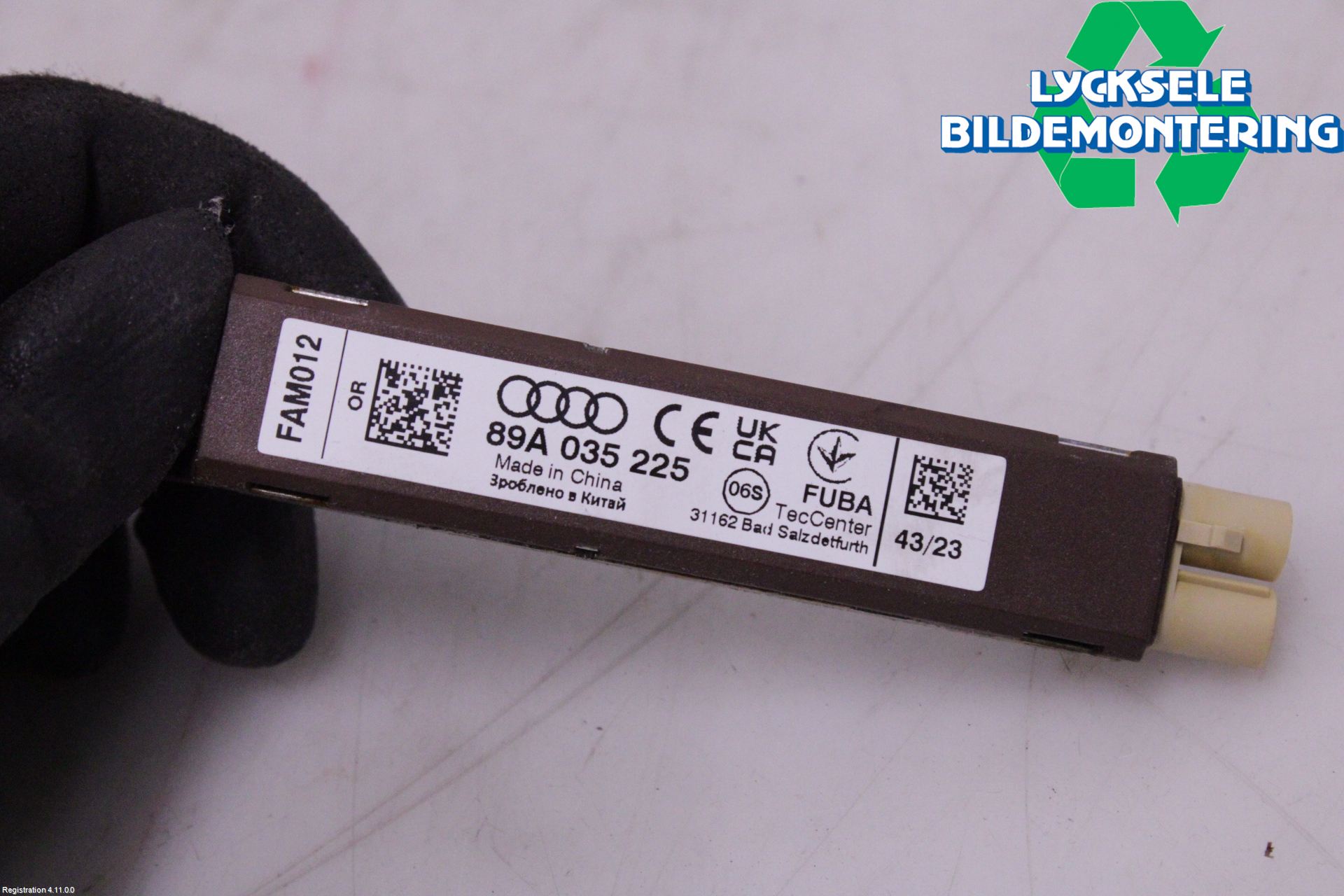 Audi Q4 E-TRON FZ 22- Antennförstärkare