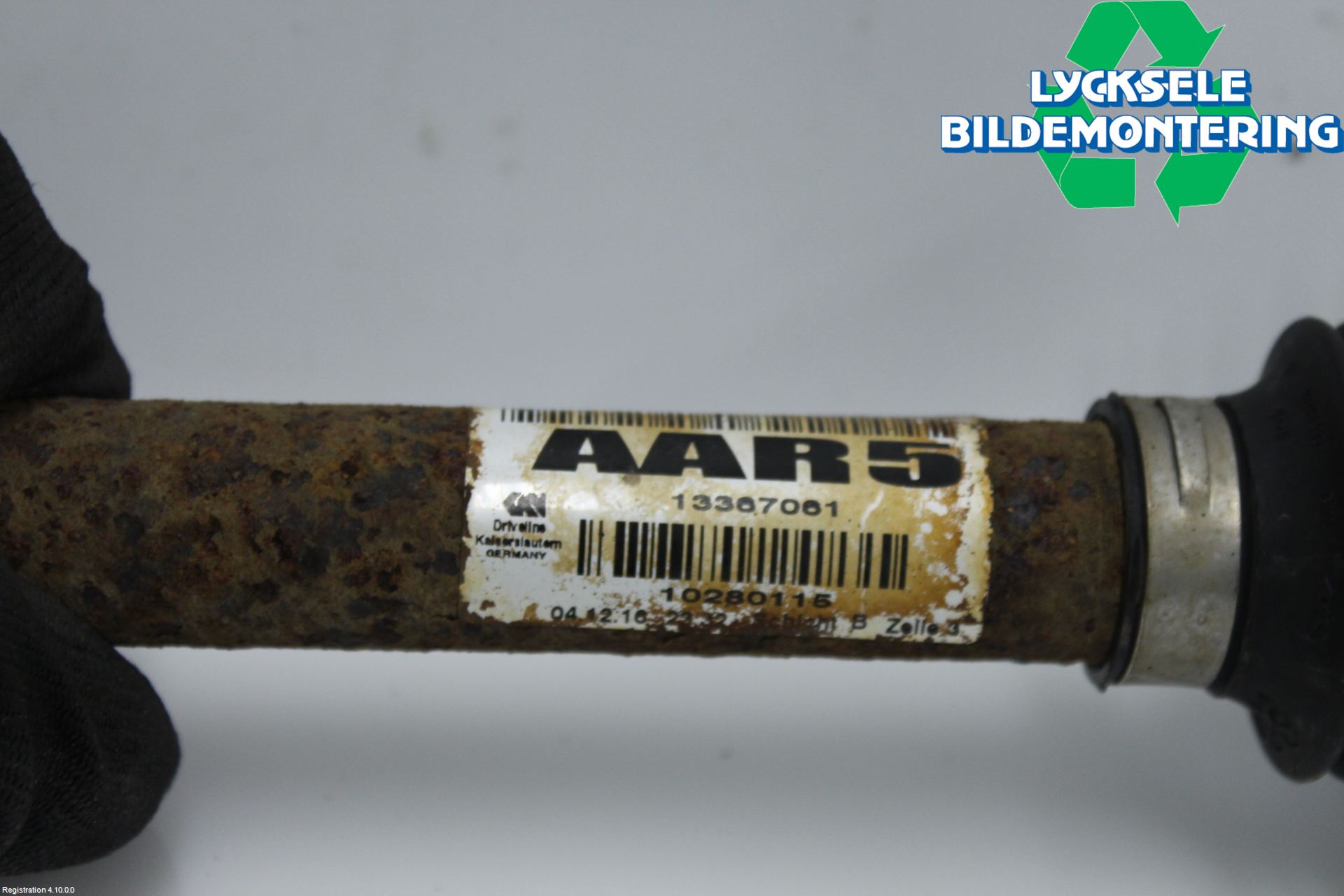 Opel ASTRA K 16-22 Drivaxel Fram Vänster