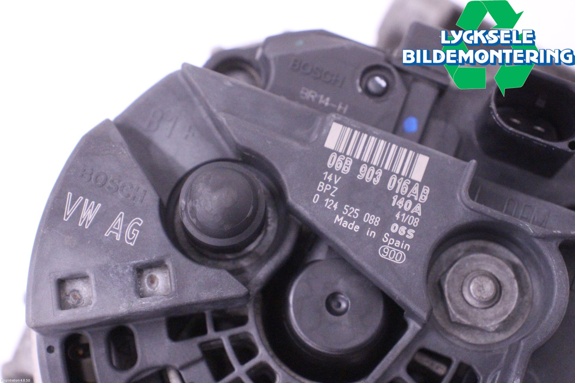 Volkswagen VW TIGUAN 07-16 Generator