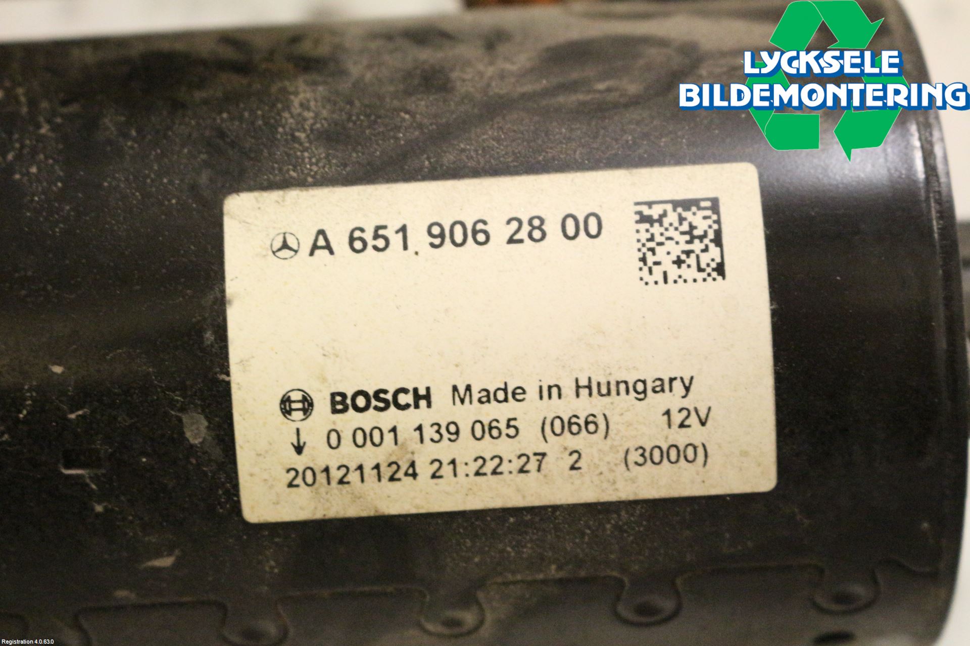 Mercedes-Benz MB E-KLASS (W212) 09-16 Startmotor Diesel