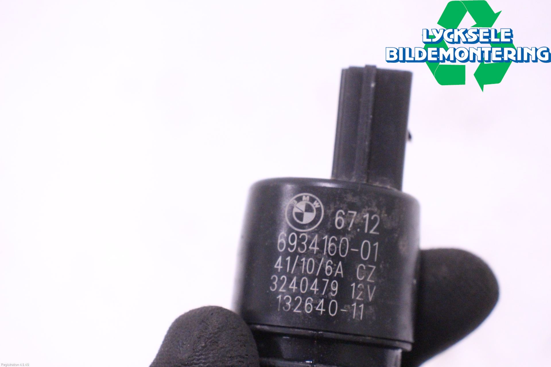 BMW 5 F10/F11/F18 09-17 Spolarpump Vindruta