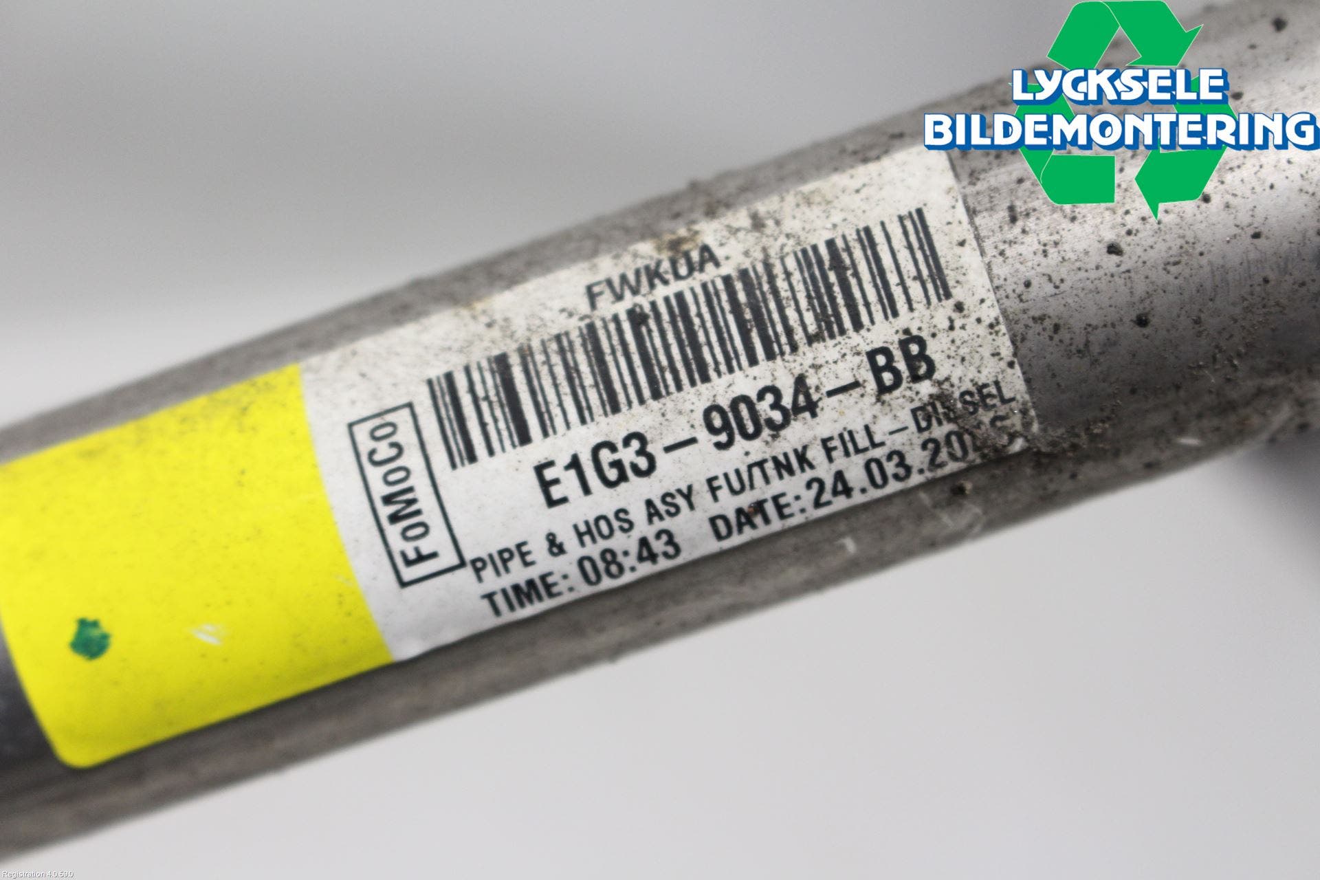 Ford GALAXY 16- Bränslepåfyllnrör-Slang