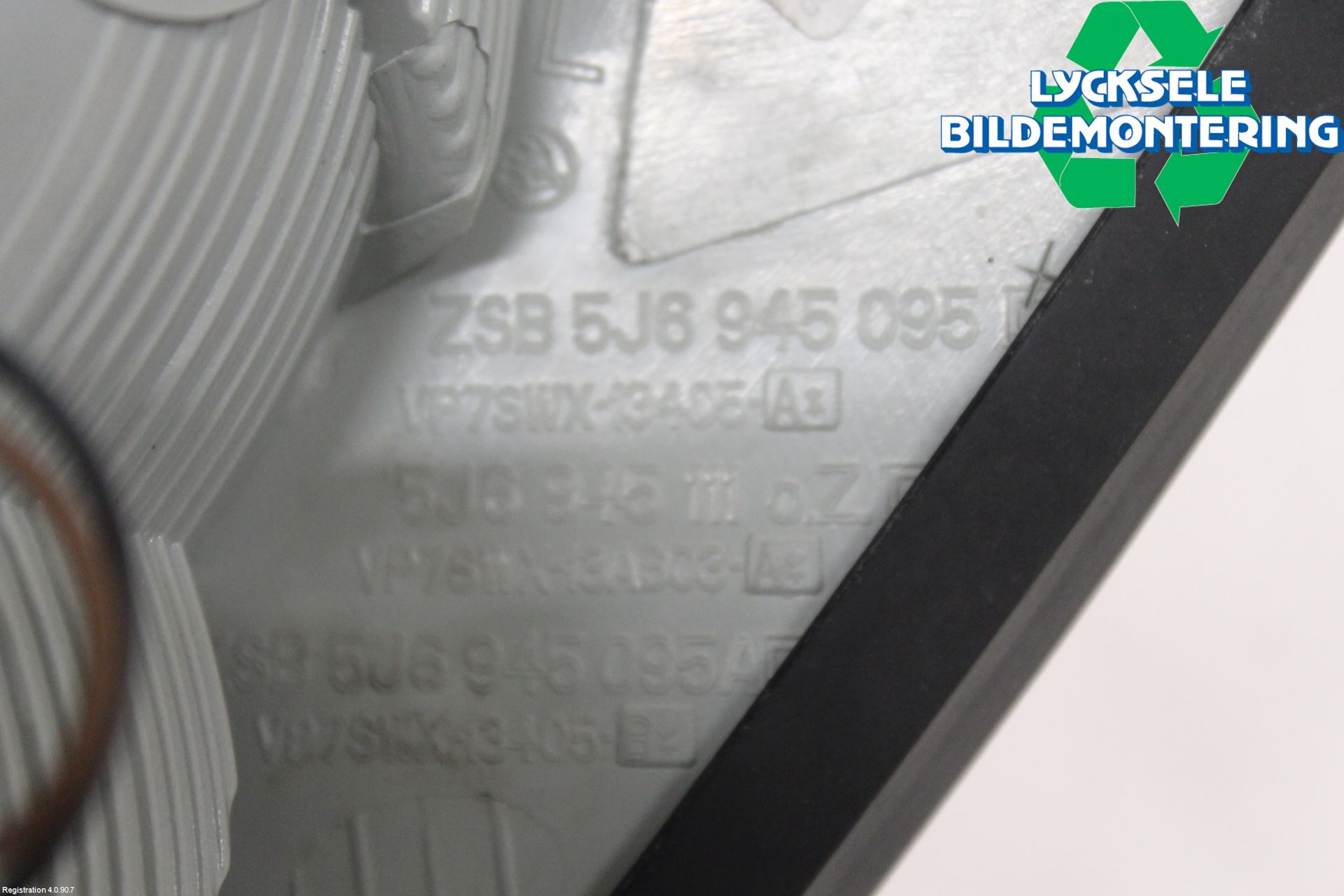 Skoda FABIA 07-14 Bakljus Vänster