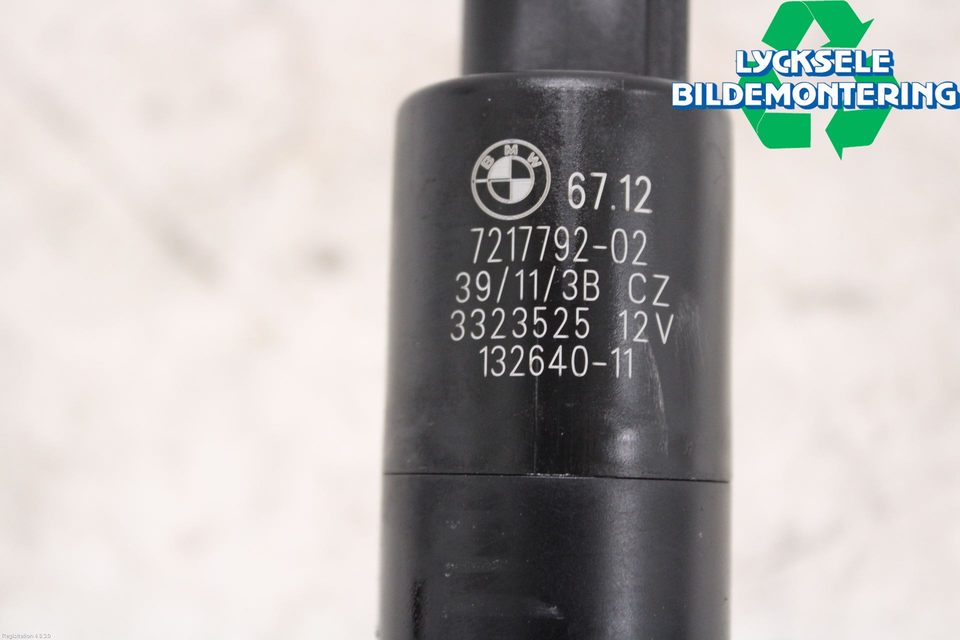 BMW 5 F10/F11/F18 09-17 Spolarpump Högtryck