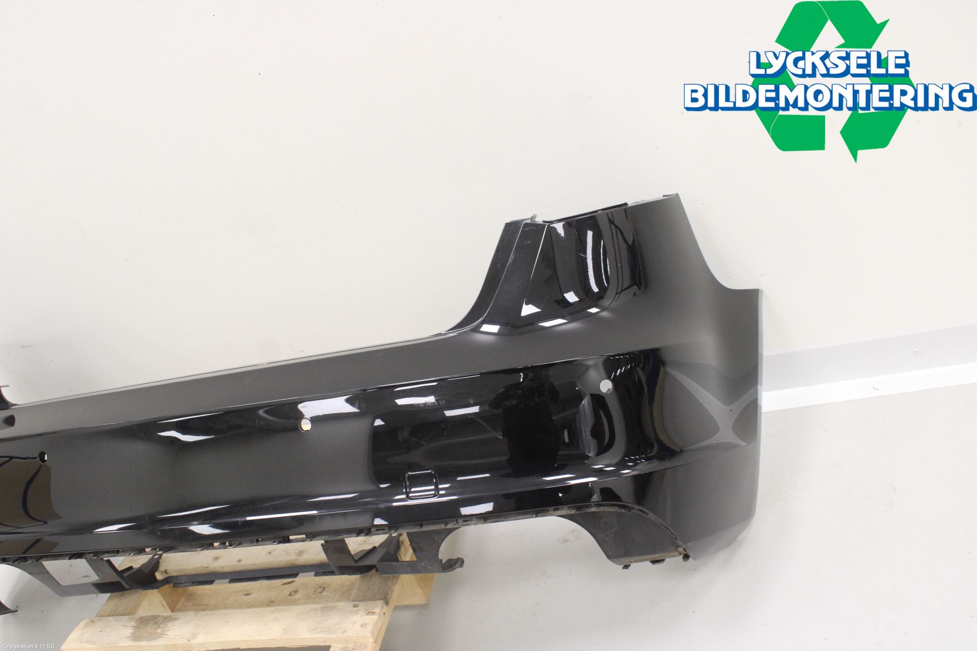 Audi A3/S3 8V 13-20 Stötfångarbeklädnad Bak