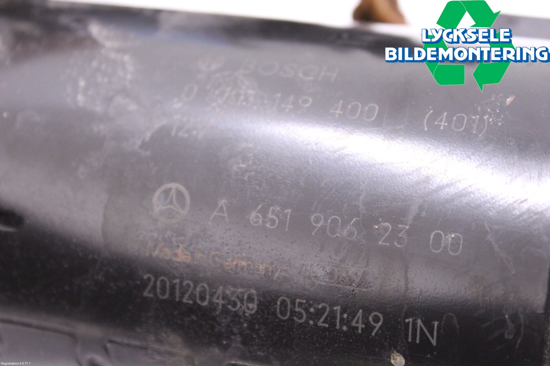 Mercedes-Benz MB E-KLASS (W212) 09-16 Startmotor Diesel