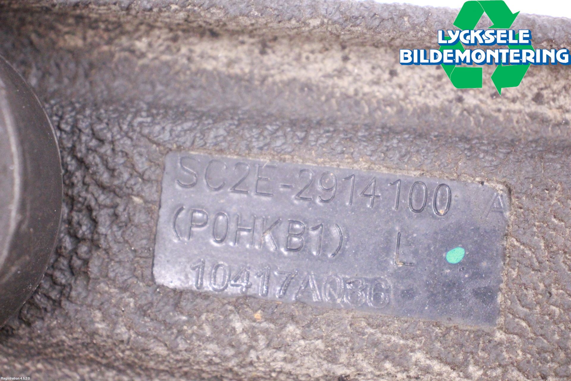 BYD ATTO 22- Bärarm Bak Vänster