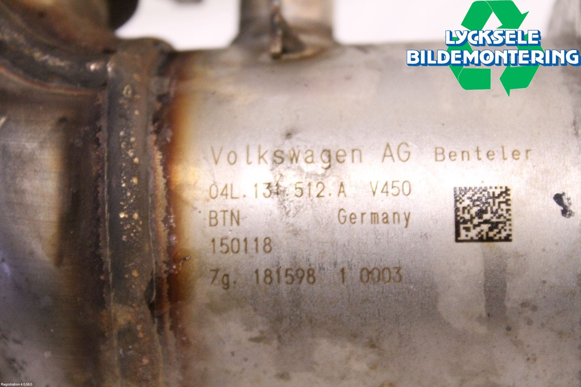 Audi A4/S4 B9 16-19 Avgaskylare