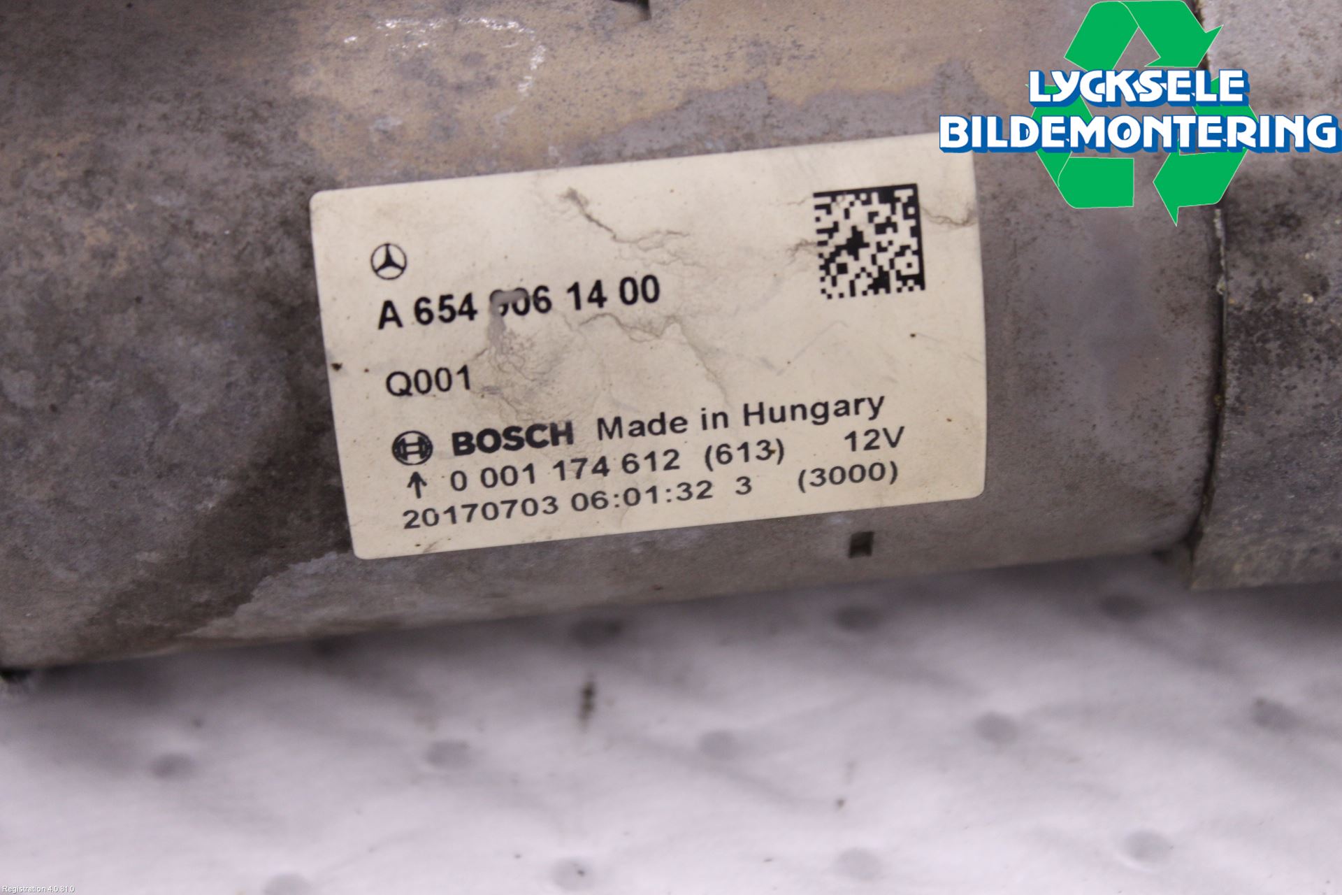 Mercedes-Benz MB E-KLASS (W213) 16-23 Startmotor Diesel