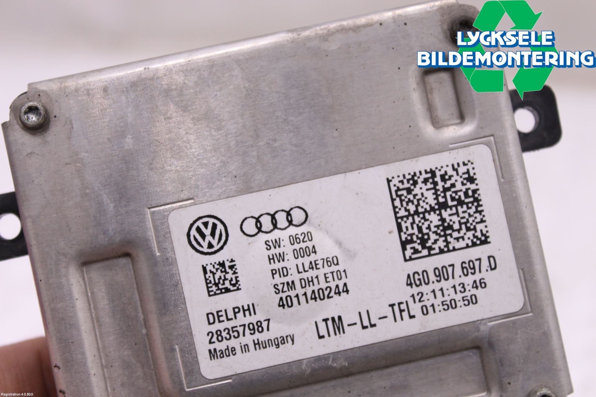 Audi A6 ALLROAD 12-18 Styrenhet Strålkastare