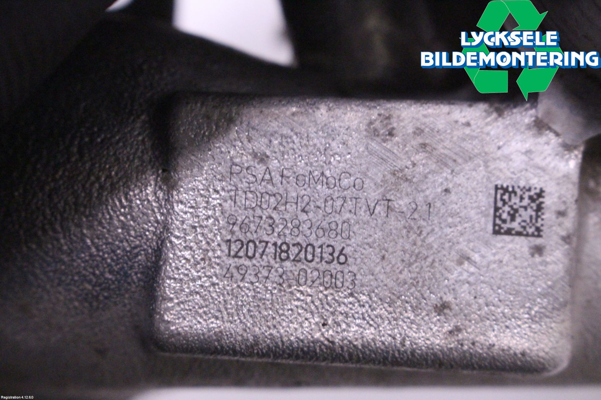 Peugeot 208 12-15 Turboaggregat