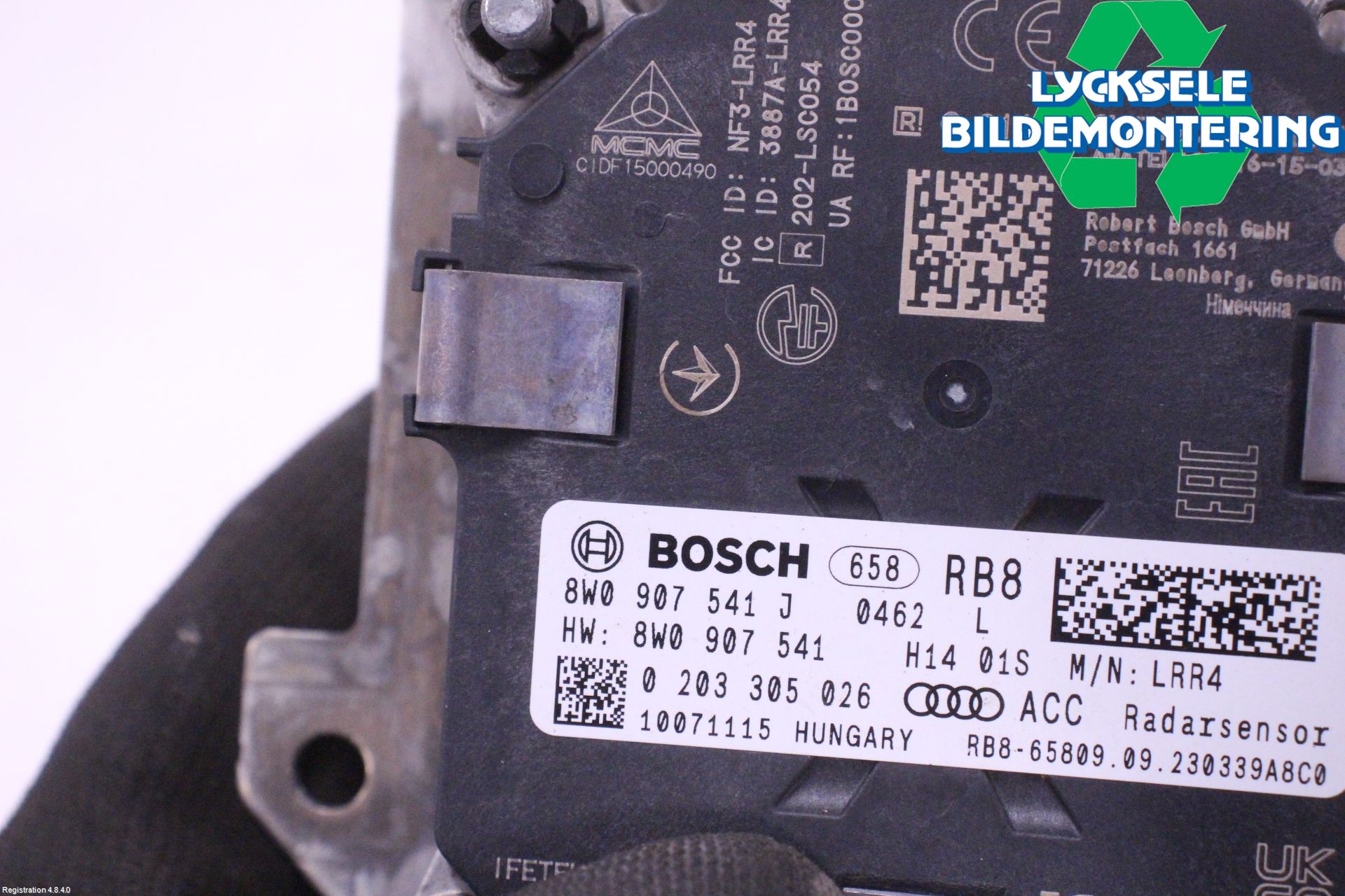 Audi A4/S4 B9 20- Sensor Adaptiv Farthållare