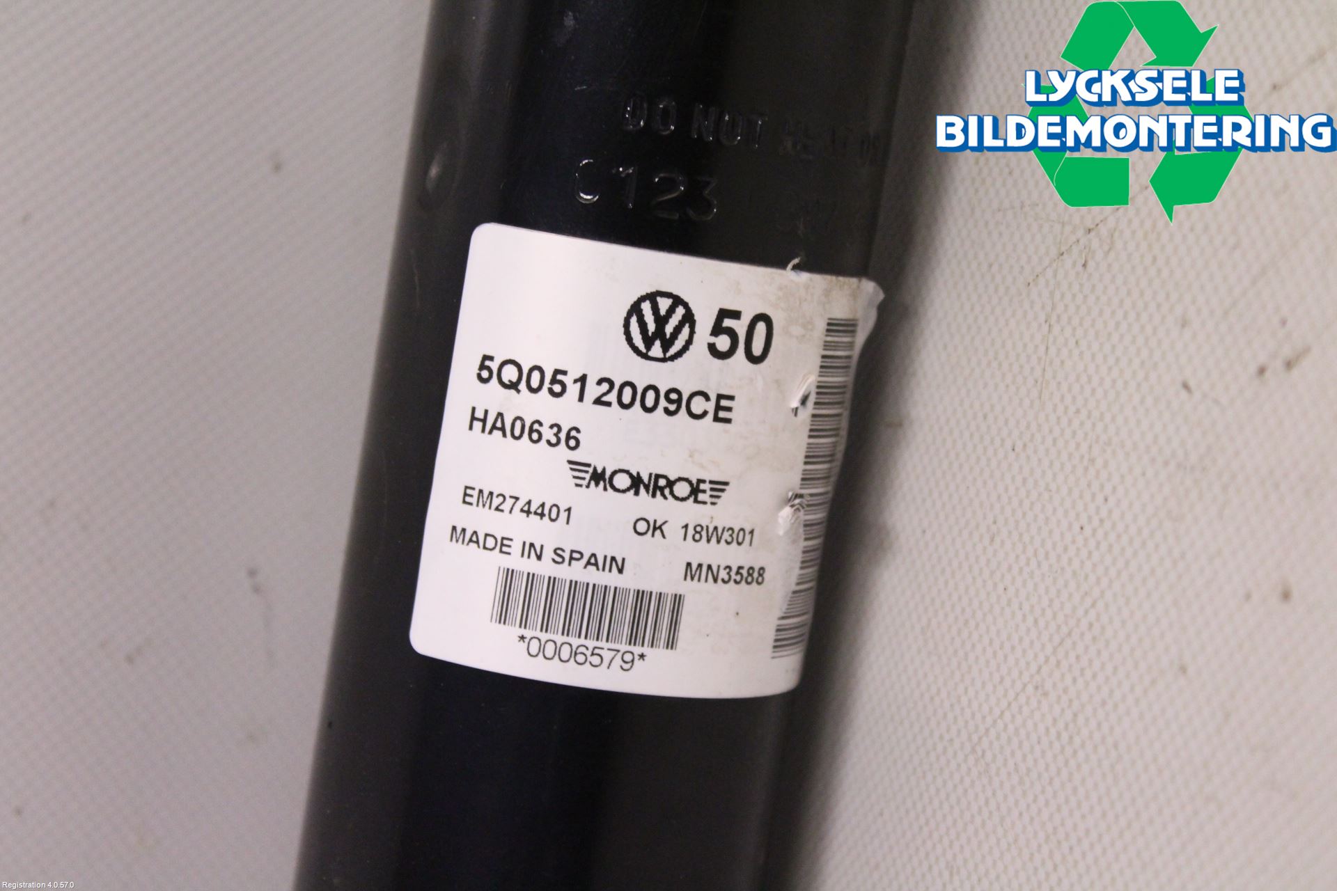 Seat LEON 13-20 Stötdämpare Bak