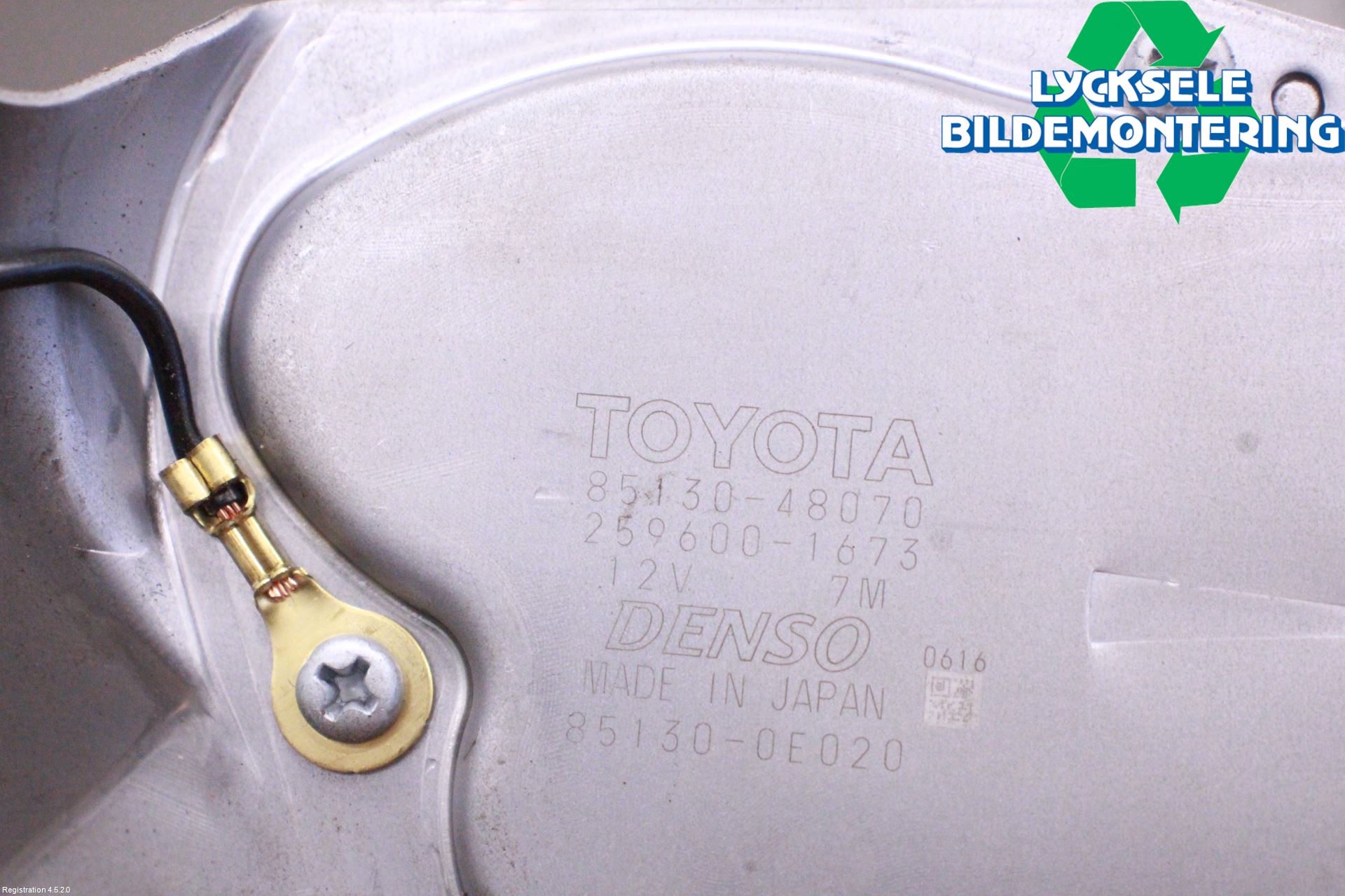 Lexus RX AL10 09-15 Torkarmotor Baklucka