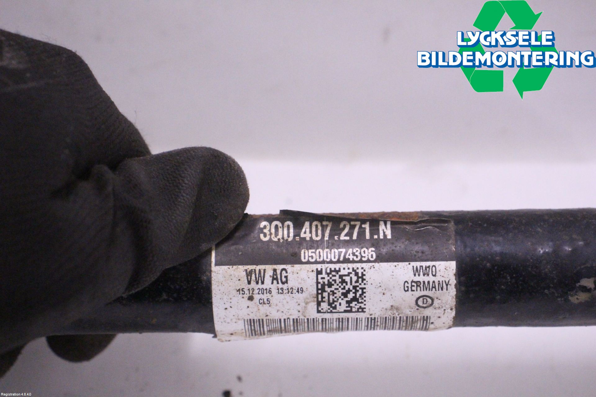 Skoda SUPERB 16-24 Drivaxel Fram Vänster