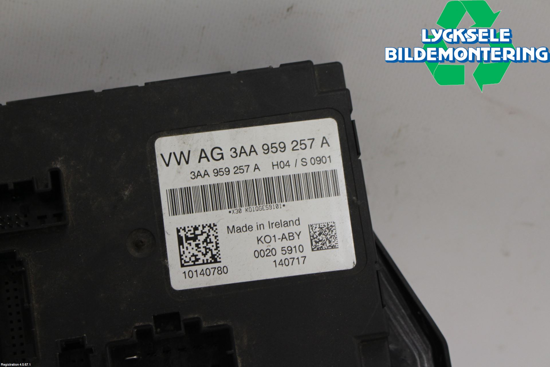 Volkswagen VW CRAFTER II / E-CRAFTER 17- Styrenhet Övrigt