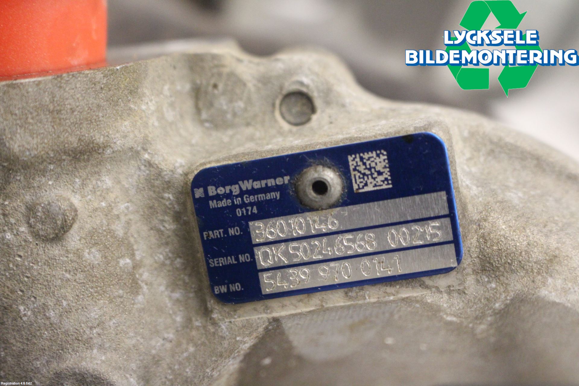 Volvo V60 14-18 Turboaggregat