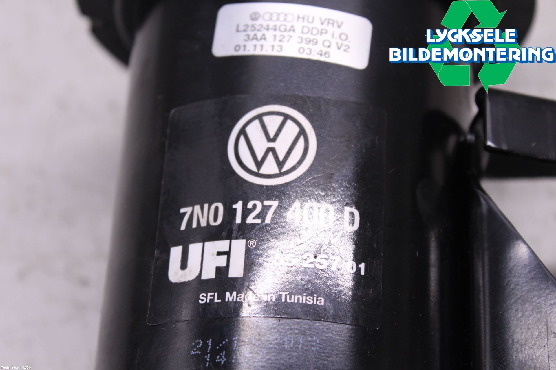 Volkswagen VW PASSAT 11-14 Bränslefilter-Hållare