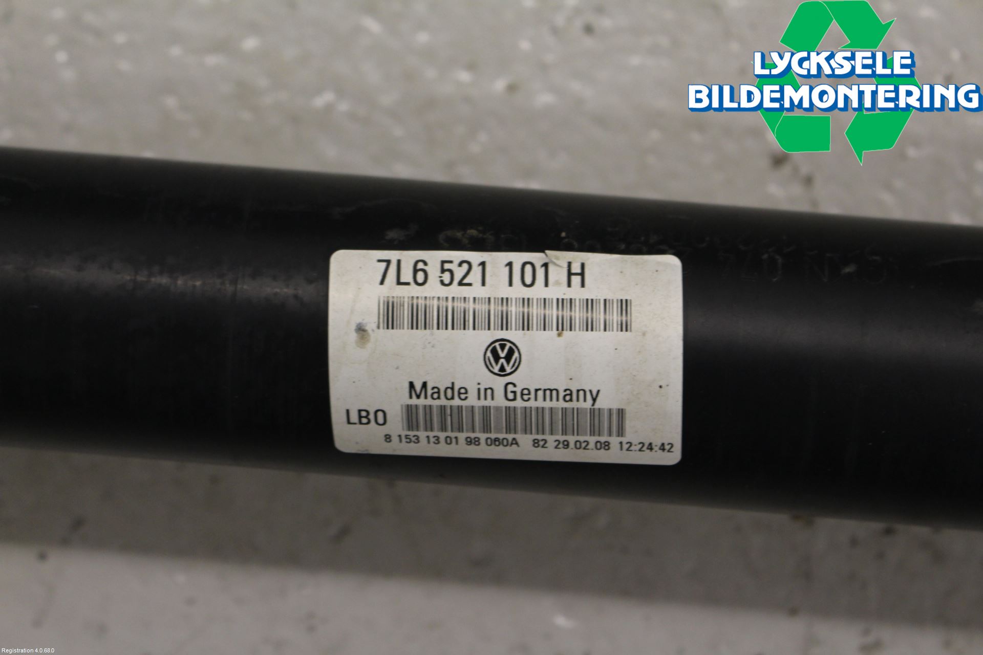 Audi Q7/SQ7 Mellanaxel Främre