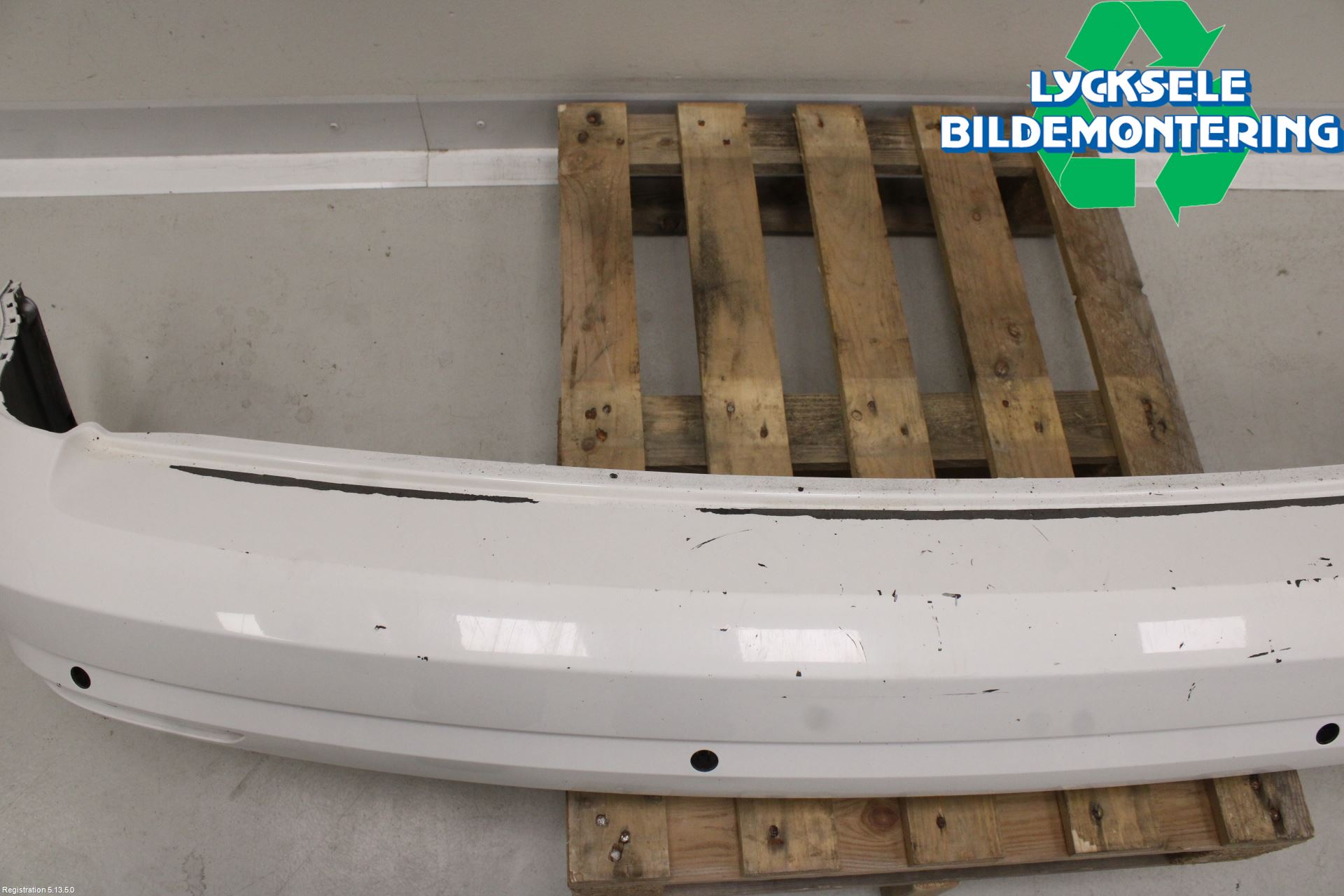 Volkswagen VW CADDY 16-20 Stötfångarbeklädnad Bak