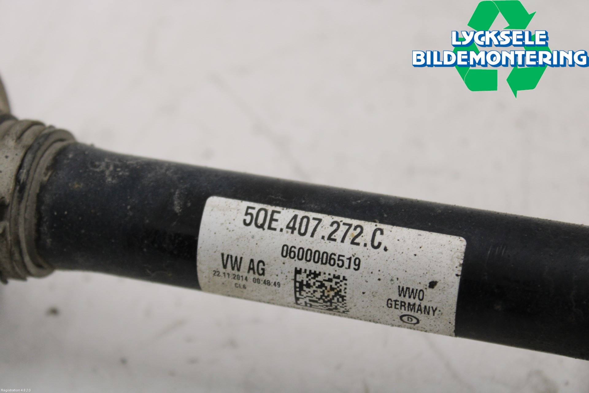 Volkswagen VW GOLF / E-GOLF VII 13-20 Drivaxel Fram Höger