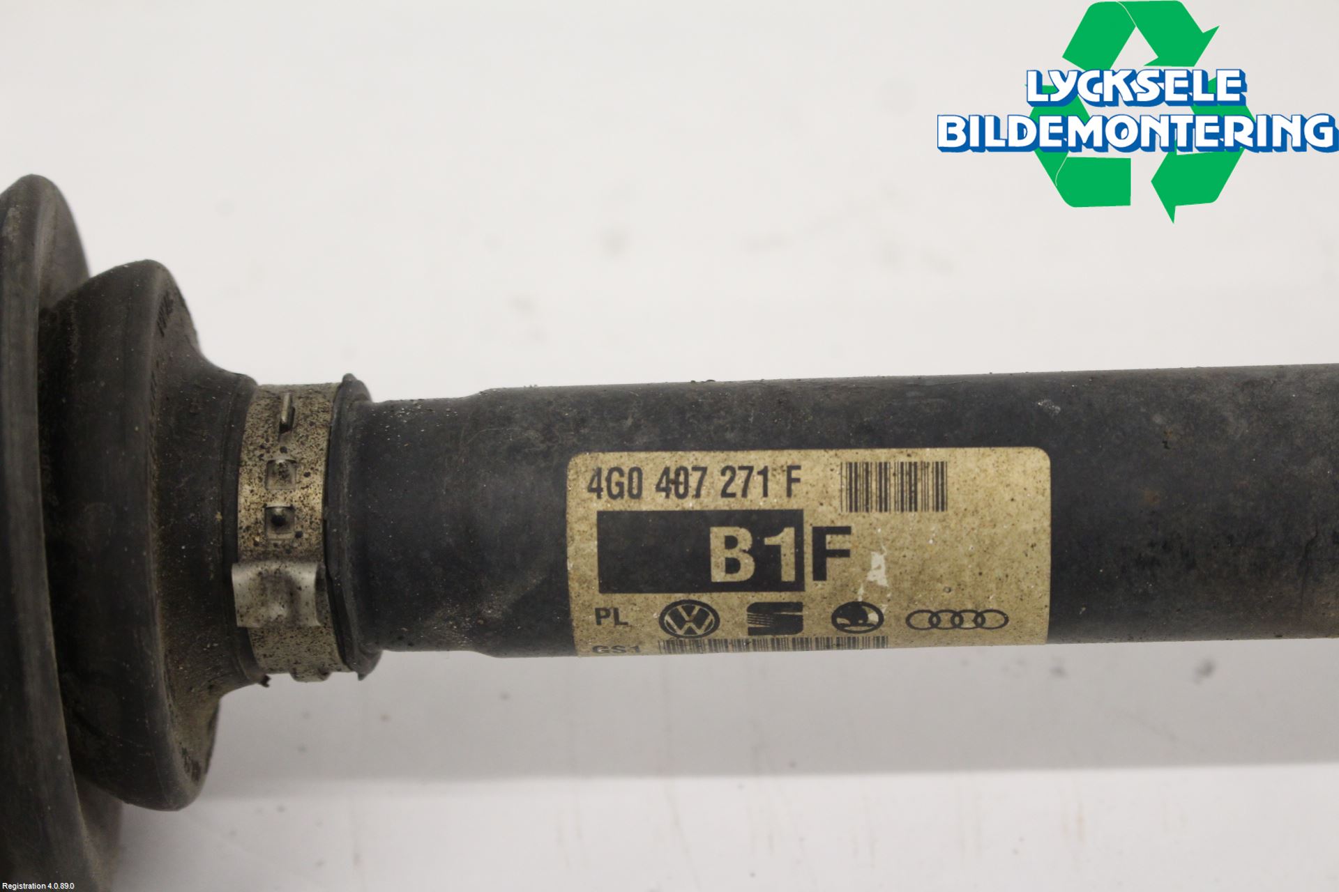 Audi A6 ALLROAD 12-18 Drivaxel Fram Vänster