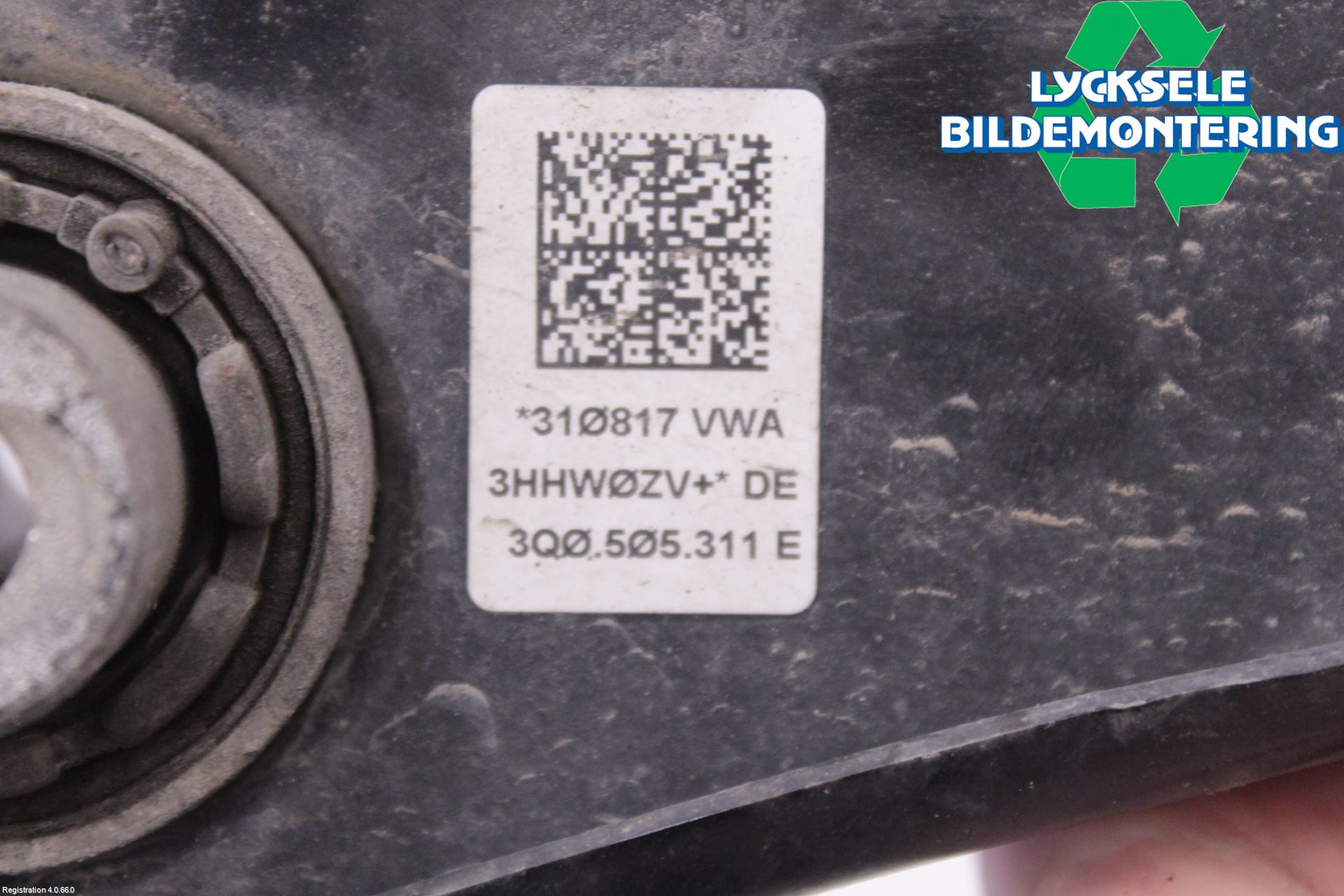 Skoda SUPERB 16-24 Bärarm Bak Vänster