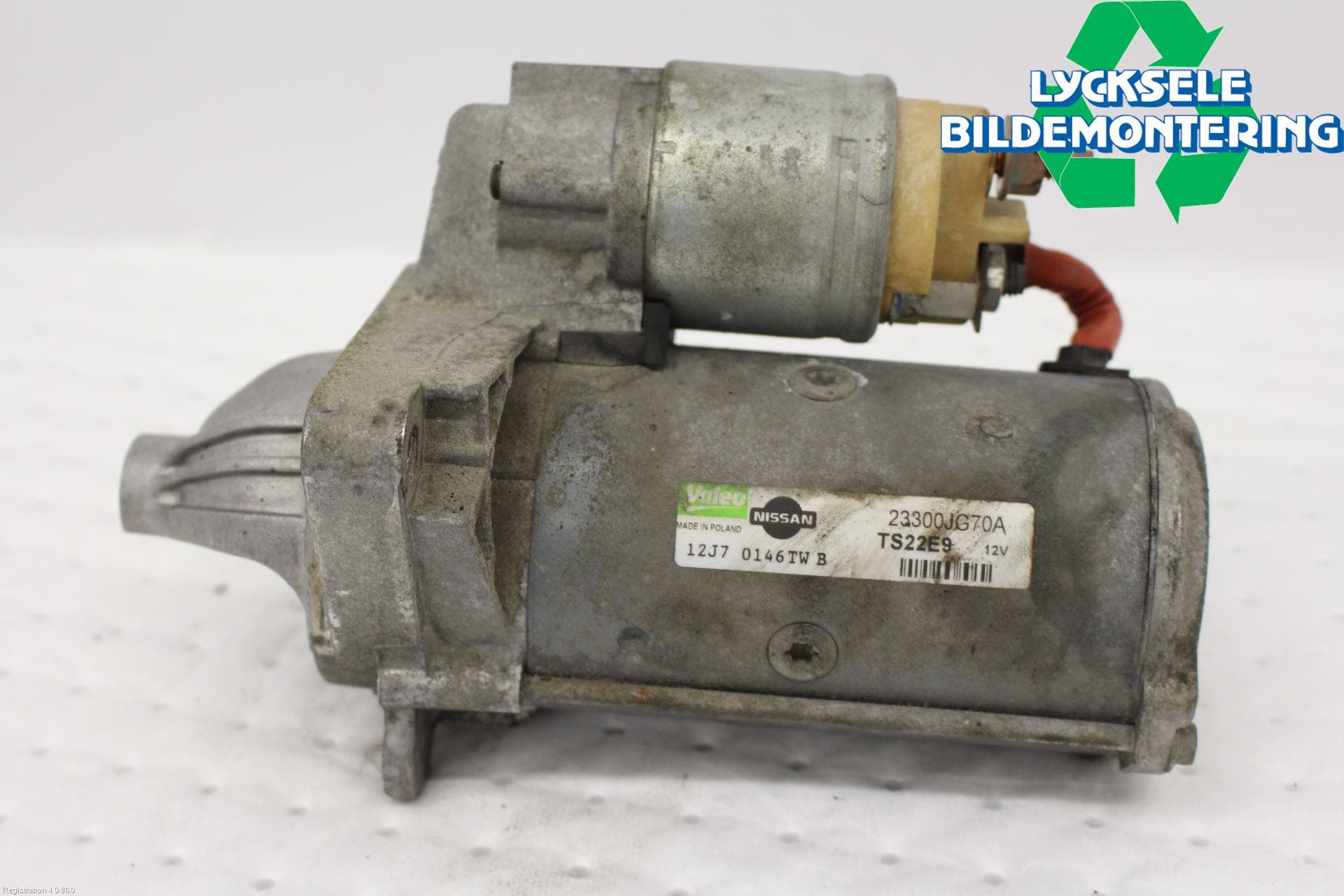 Nissan QASHQAI 07-10 Startmotor Diesel