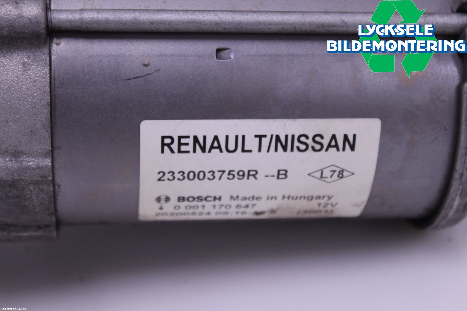 Mercedes-Benz MB CITAN (W415) 13-21 Startmotor Diesel