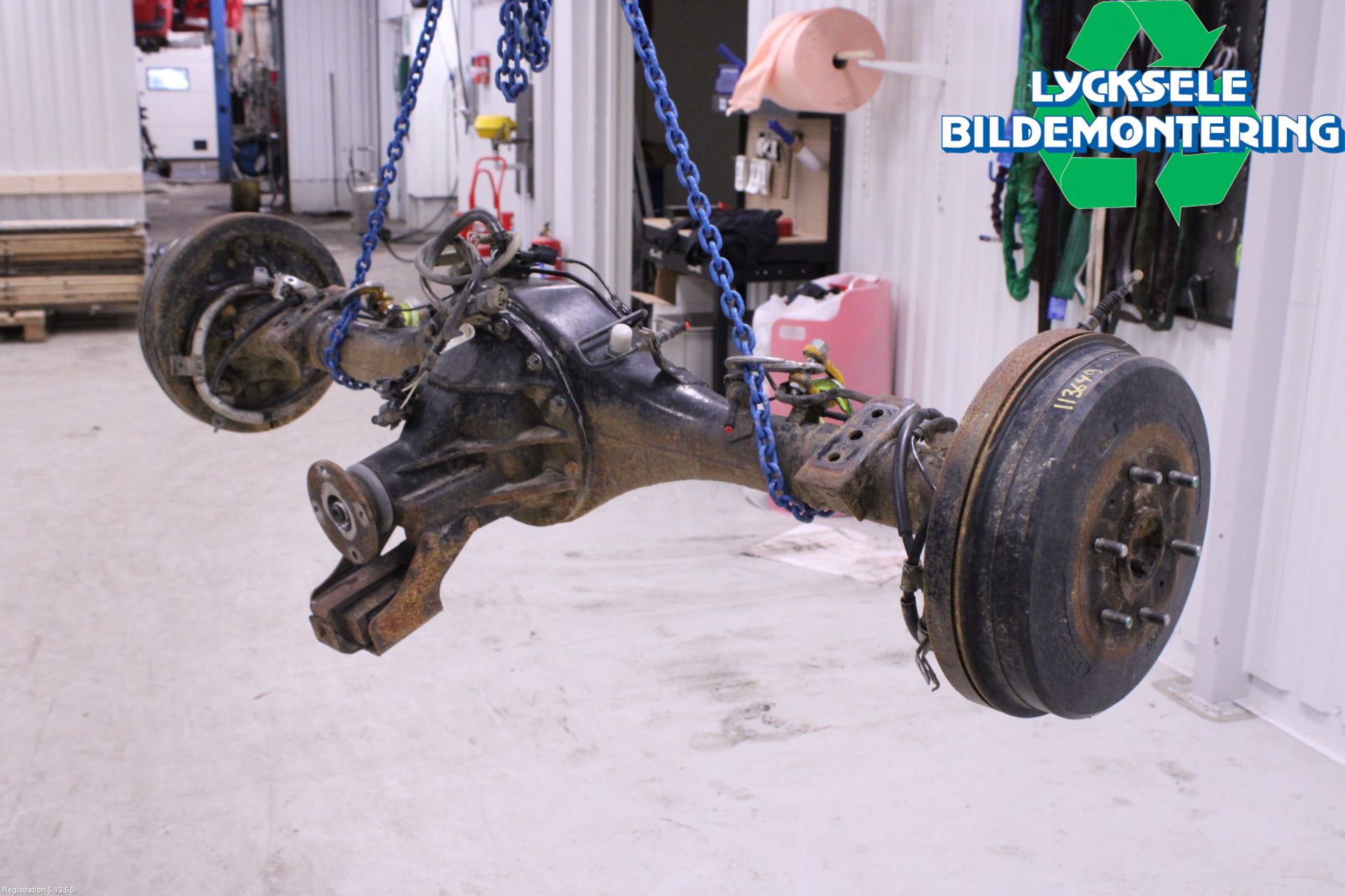 Fiat FULLBACK 16-19 Bakaxel