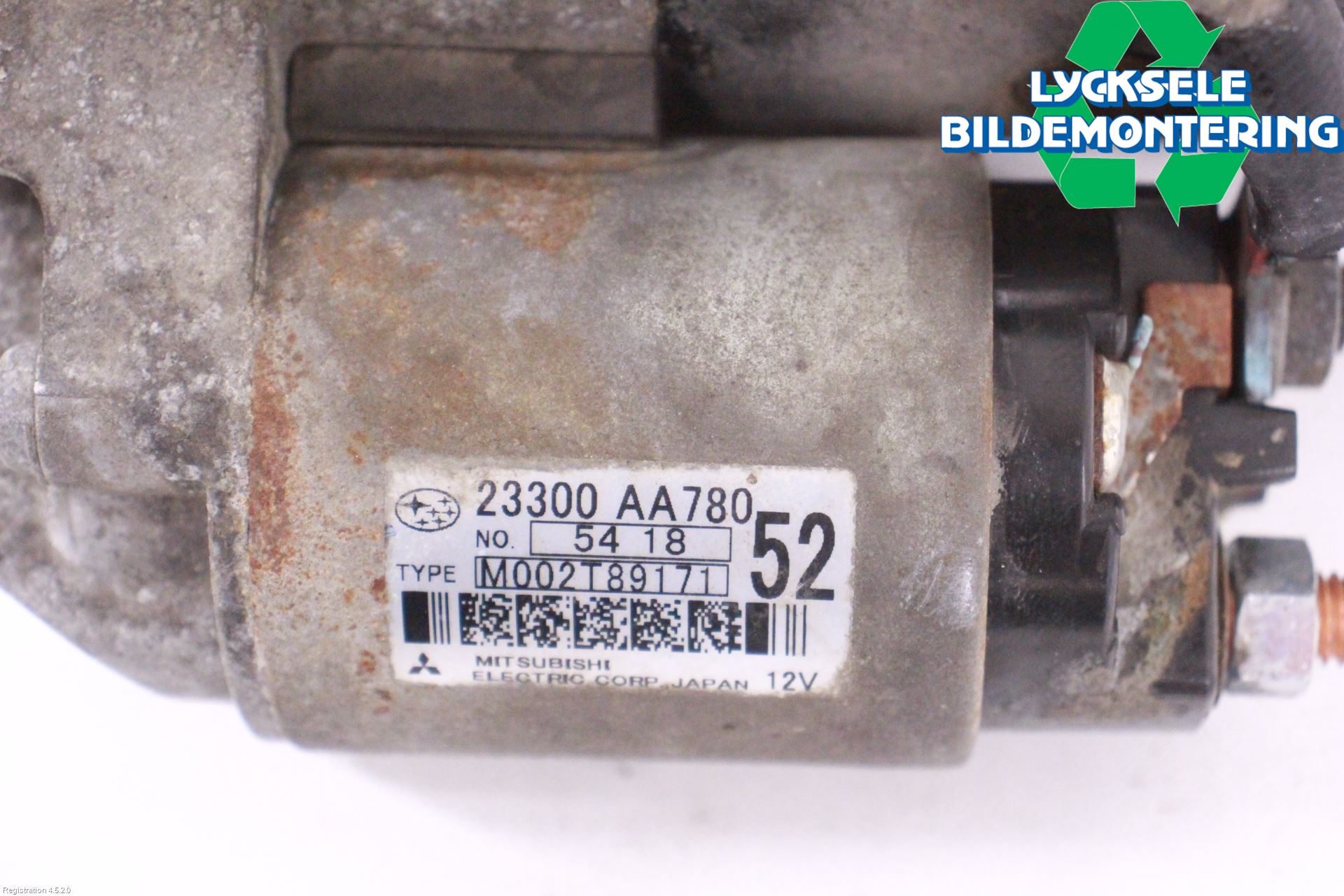 Subaru OUTBACK 15-20 Startmotor Diesel