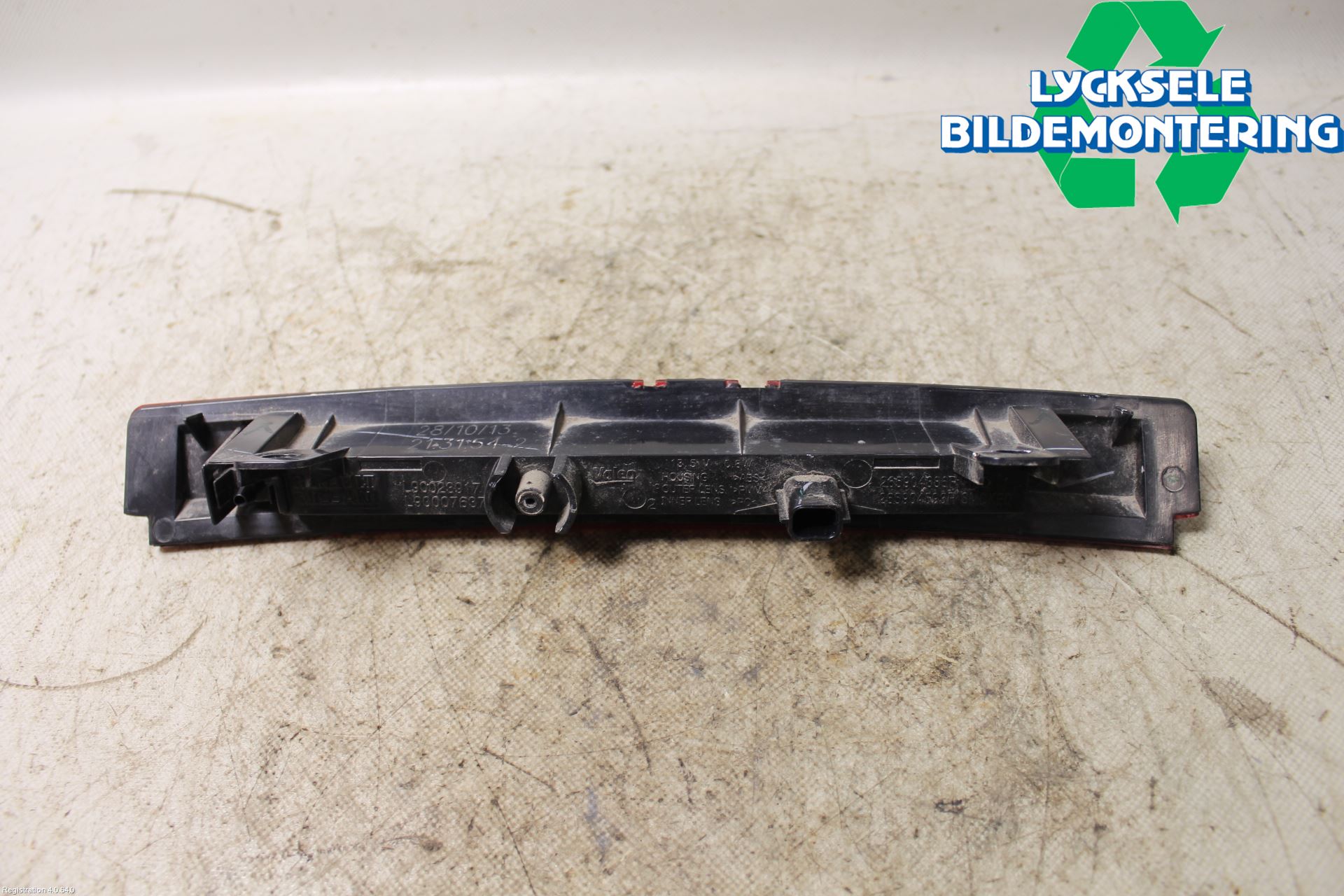 Renault CLIO IV 12-16 Bromsljus Bakruta