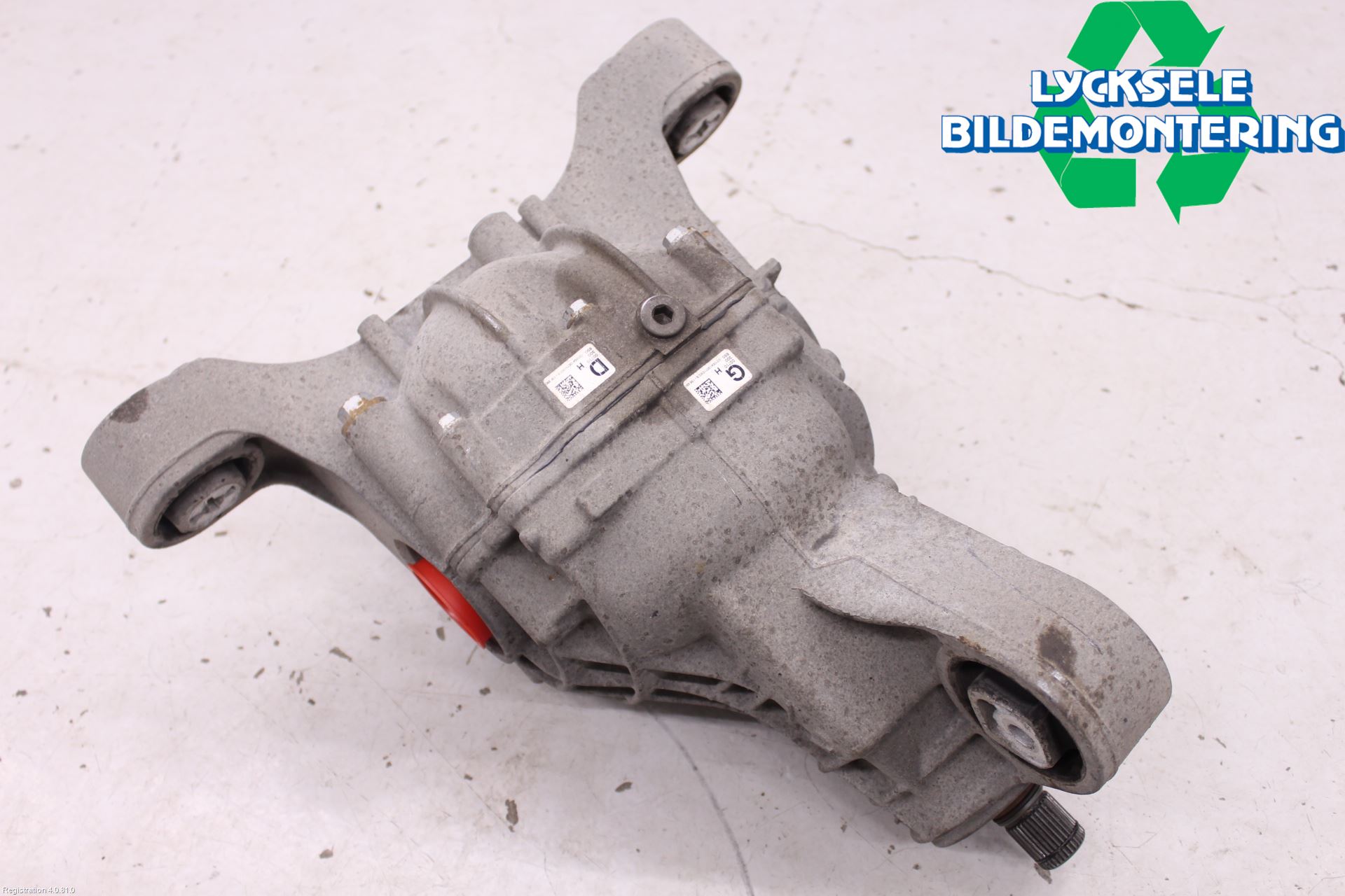 Volkswagen VW TOUAREG 7L 03-10 Bakväxel-Diff