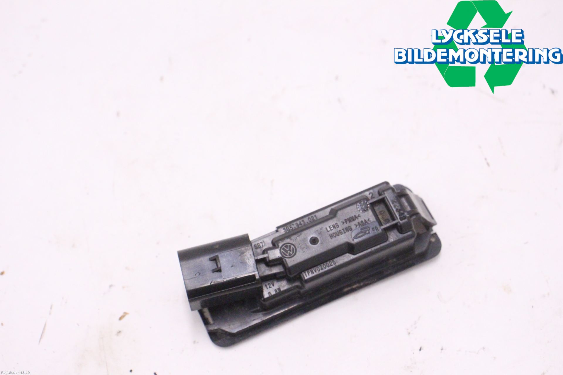 Volkswagen VW T-ROC 18- Skylt Belysning