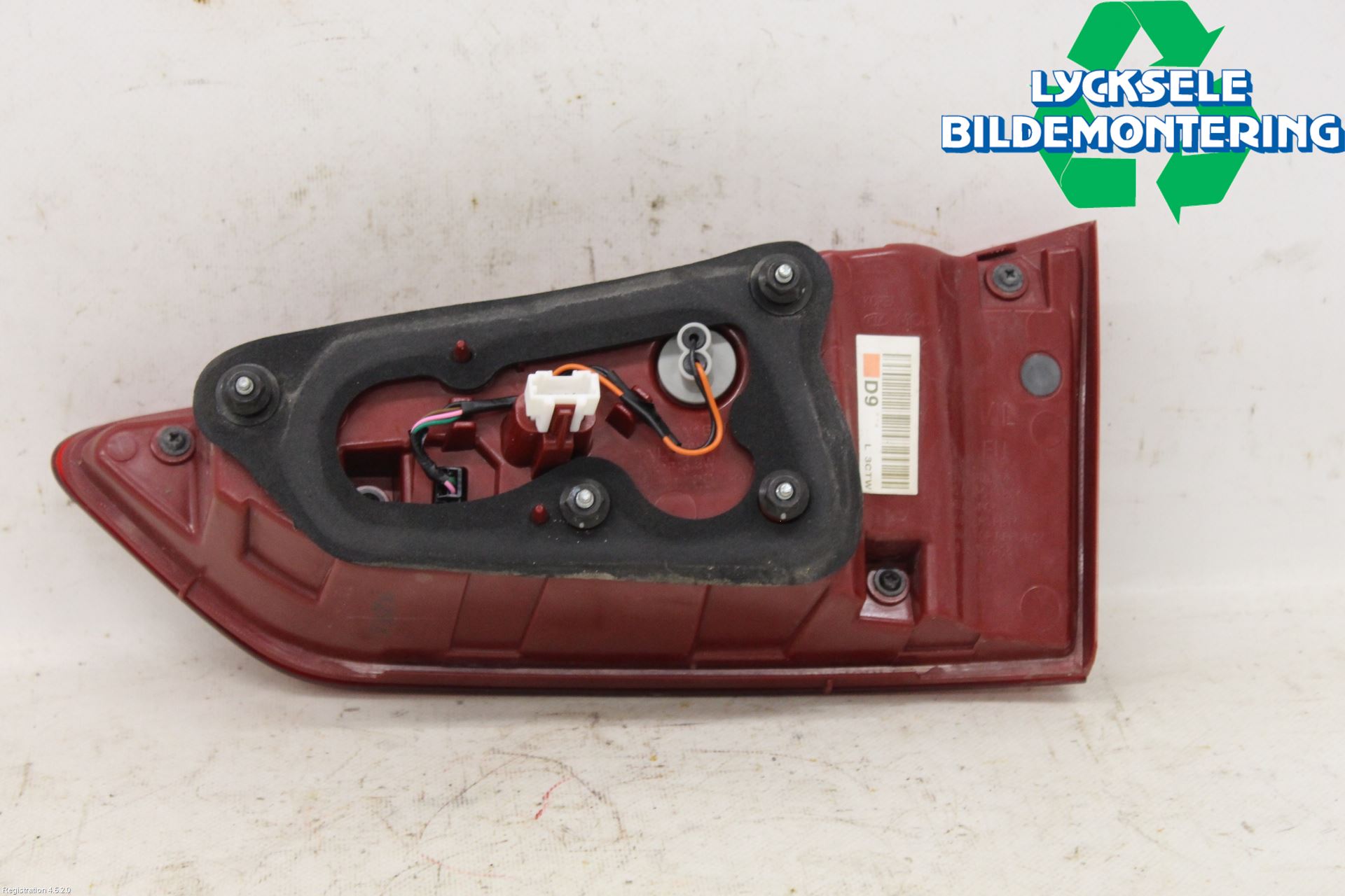 Kia OPTIMA 16-20 Bakljus Lucka Vä