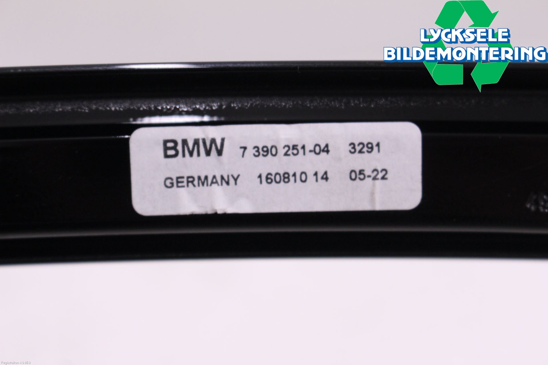 BMW 5 G30/G31/F90 17-23 Dörr Dekorlist Bak Vä